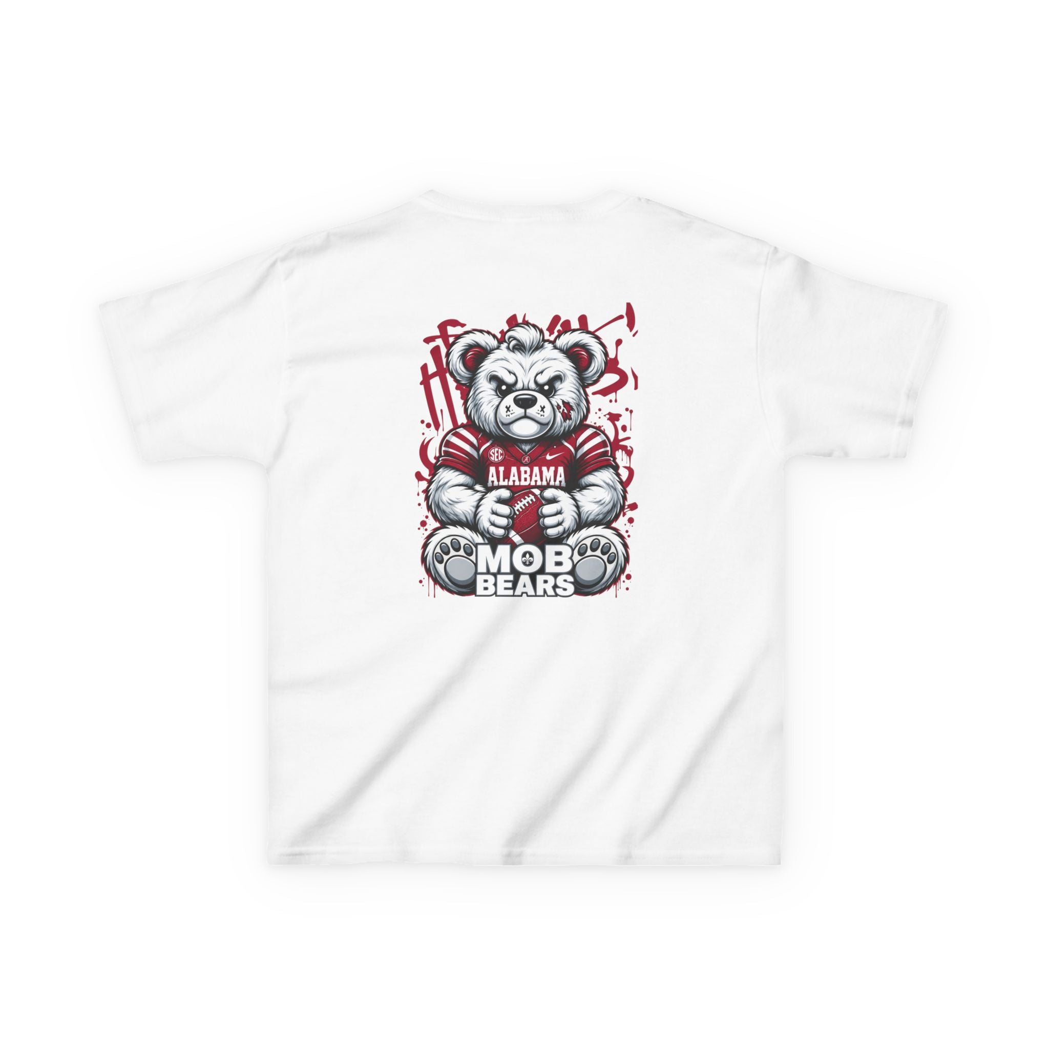 Bama MOB Bears Football Tee - Kids