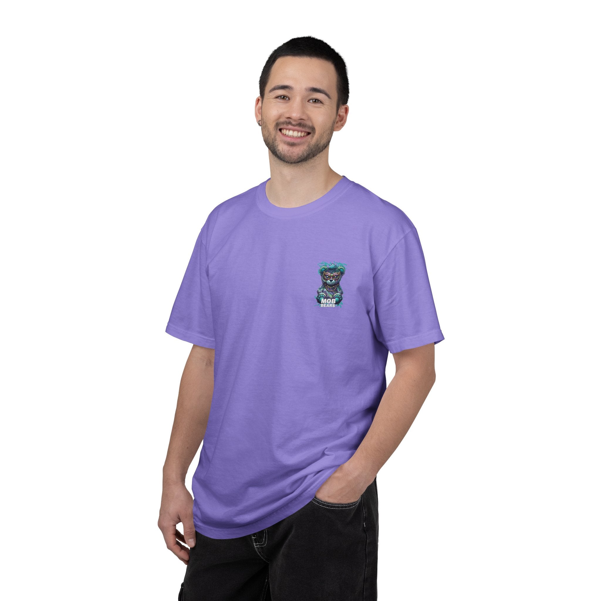 Mardi Gras 2026 MOB Bears Comfort Colors Tee