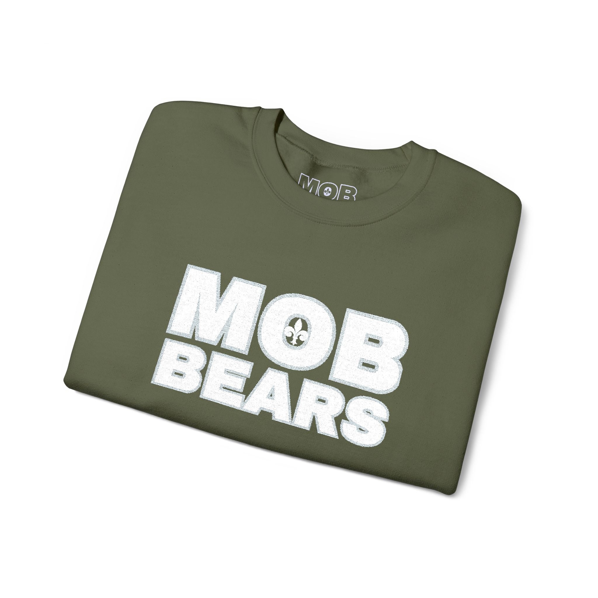 MOB Bears Logo Crewneck Sweatshirt