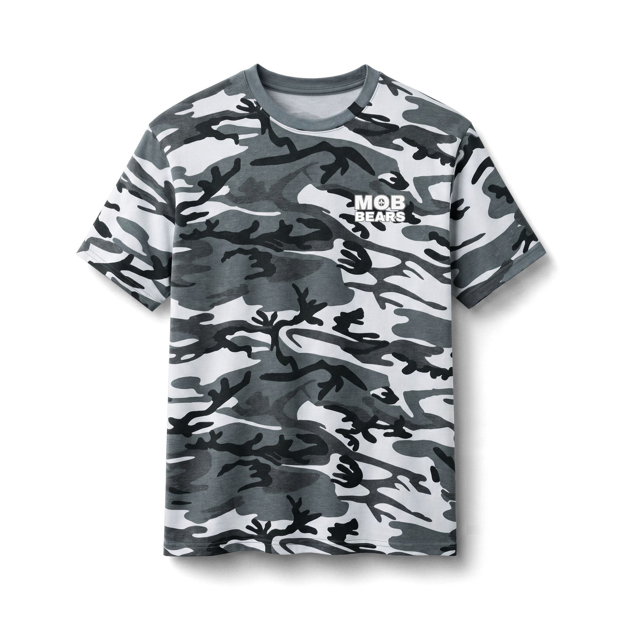 Camo 'Jesus Loves You' MOB Bears Tee