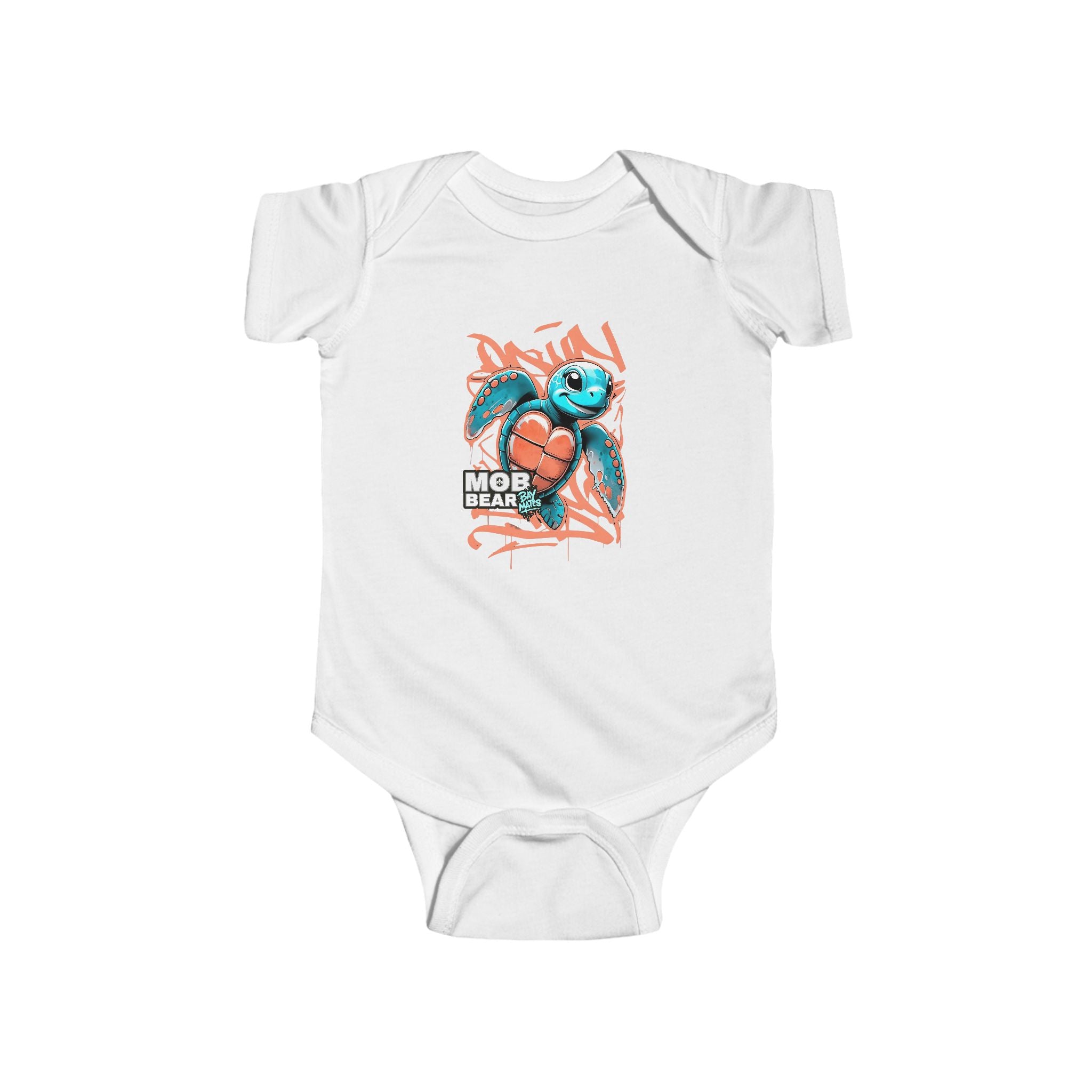 Ripple the Turtle of the BayMates Baby Bodysuit