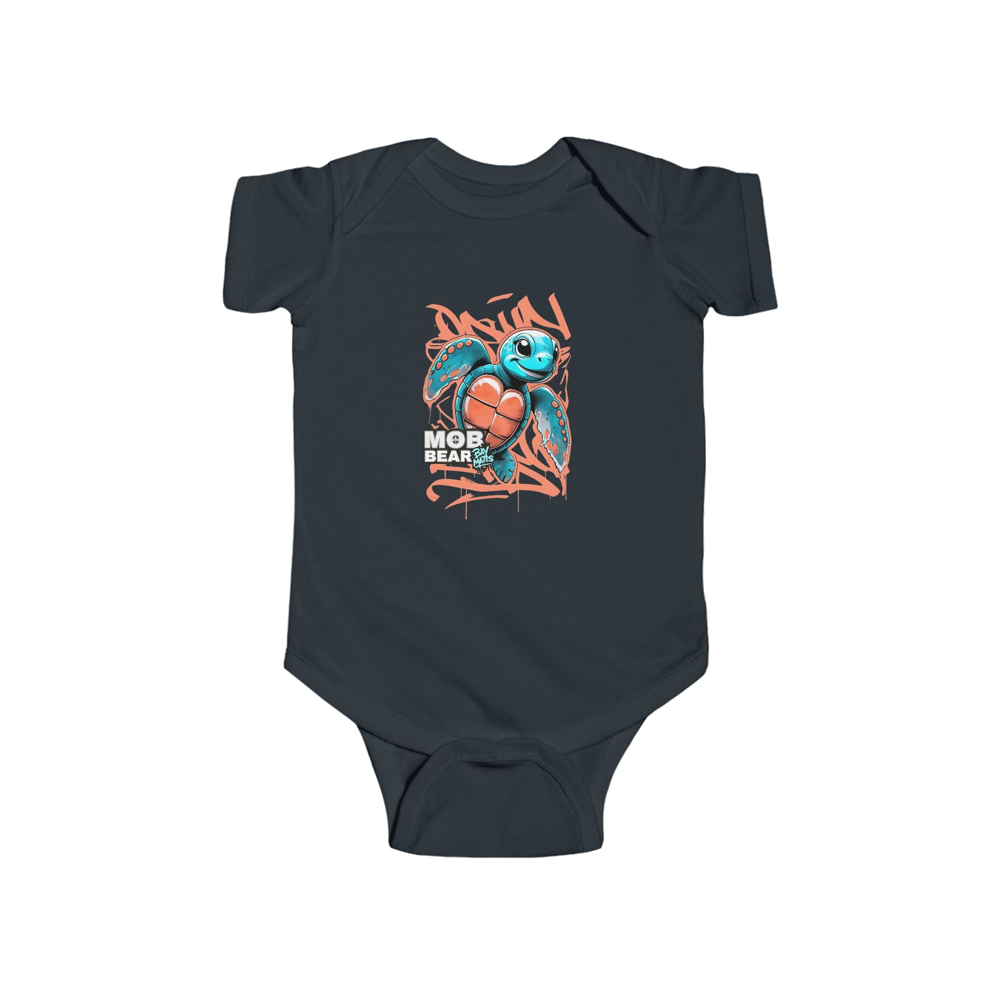 Ripple the Turtle of the BayMates Baby Bodysuit