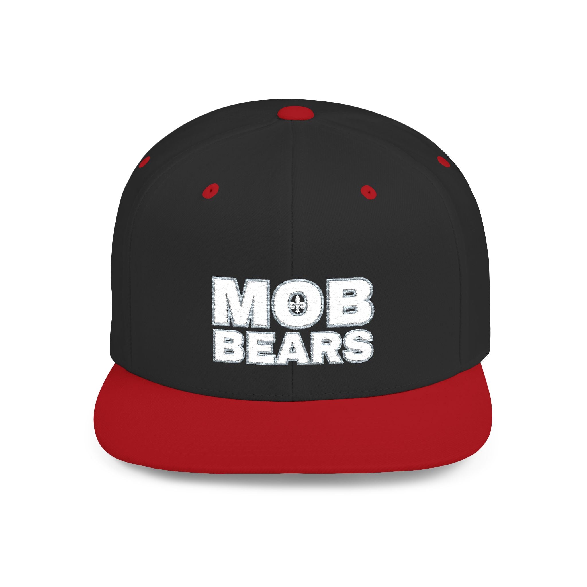 MOB Bears Flat Bill Snapback Hat
