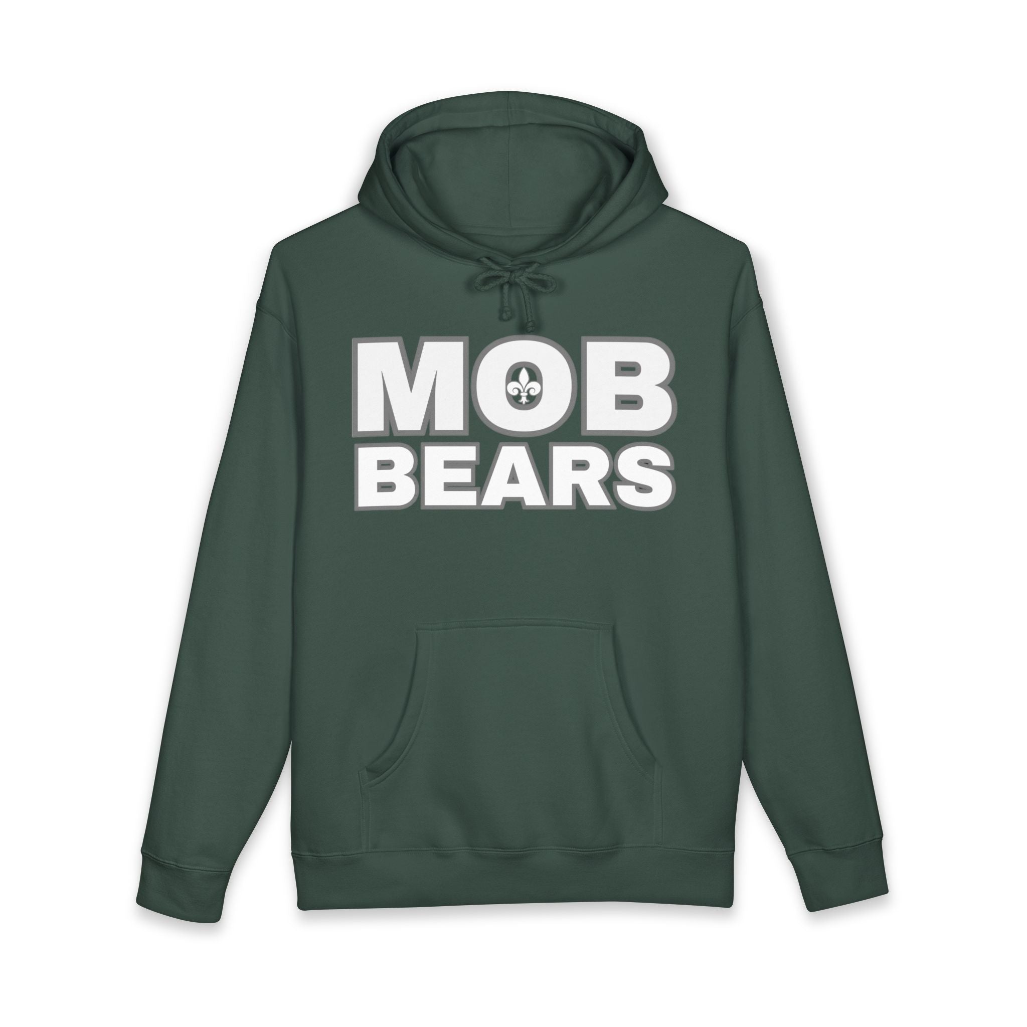 Mob Bears Hoodie — Retro Bold Logo Pullover