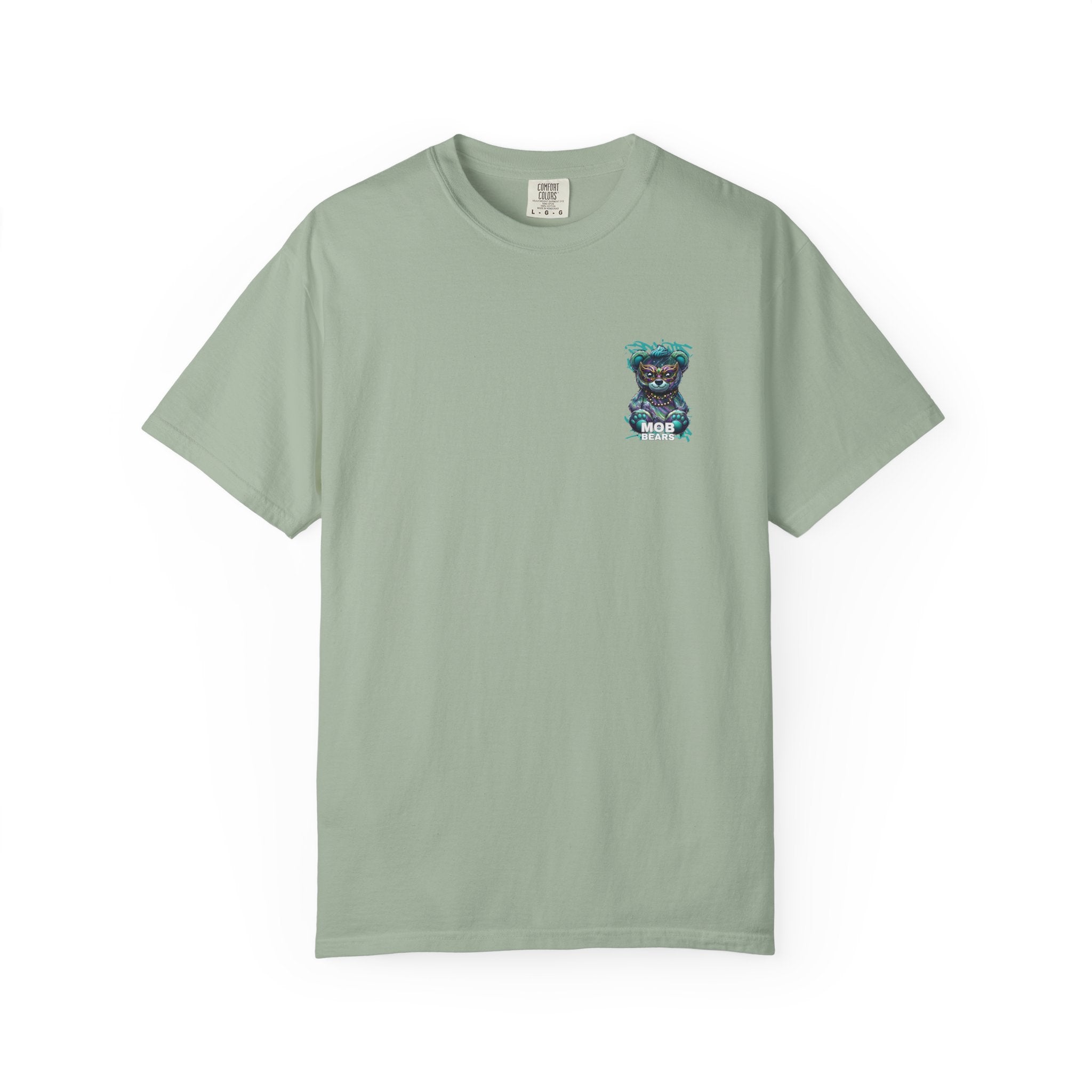 Mardi Gras 2026 MOB Bears Comfort Colors Tee
