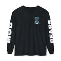 Mardi Gras 2026 MOB Bears Comfort Colors Long Sleeve Tee