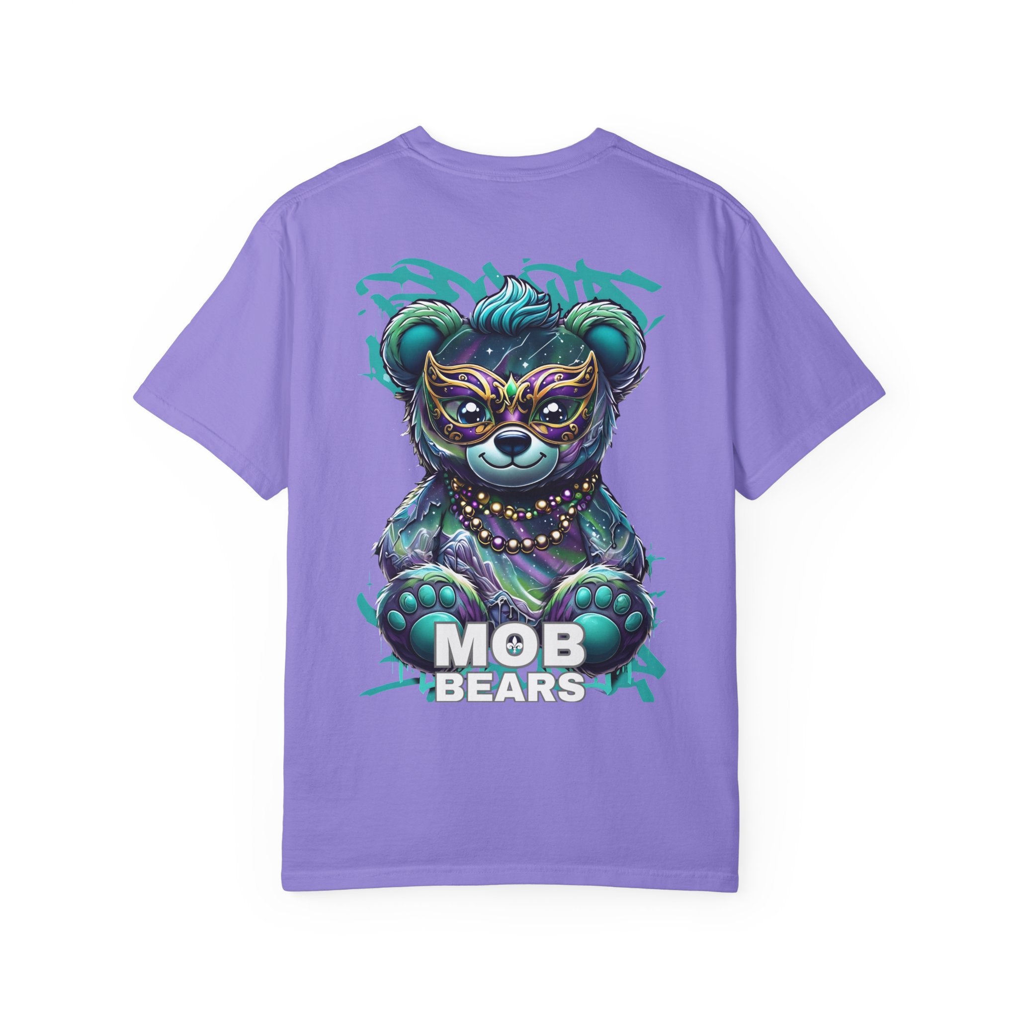 Mardi Gras 2026 MOB Bears Comfort Colors Tee