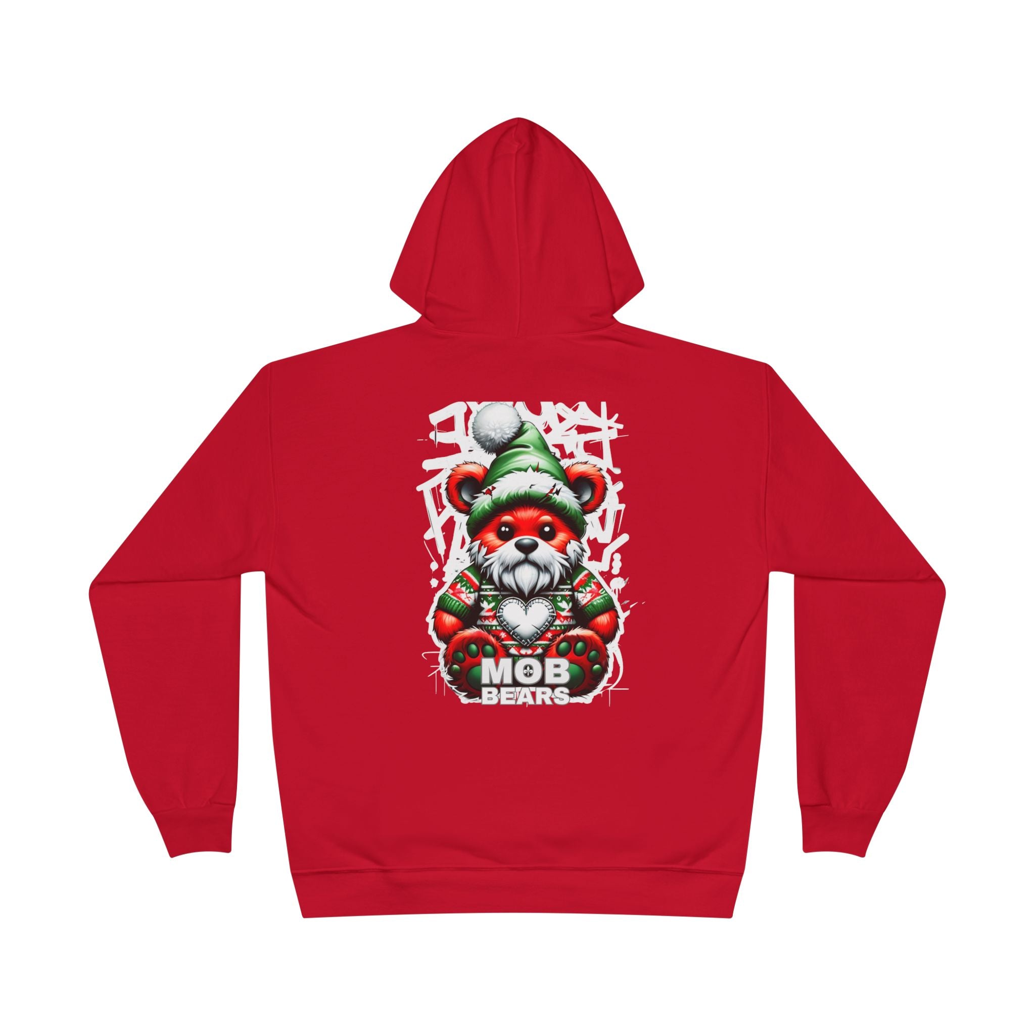 Ugly Sweater MOB Bear Hoodie — Holiday Bear Pullover