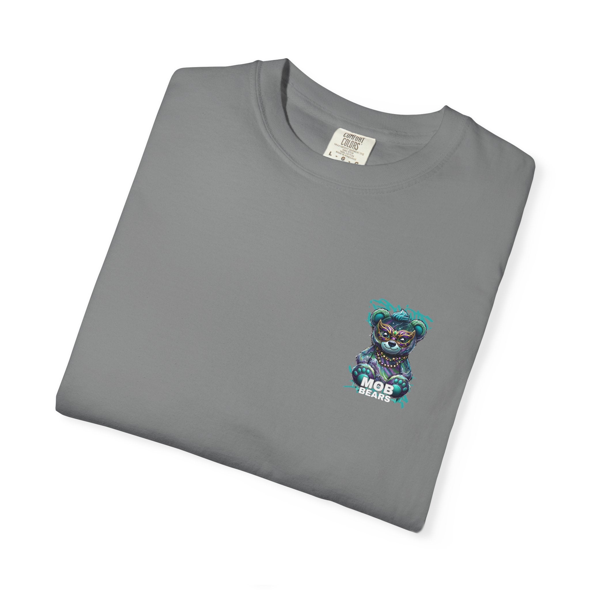 Mardi Gras 2026 MOB Bears Comfort Colors Tee