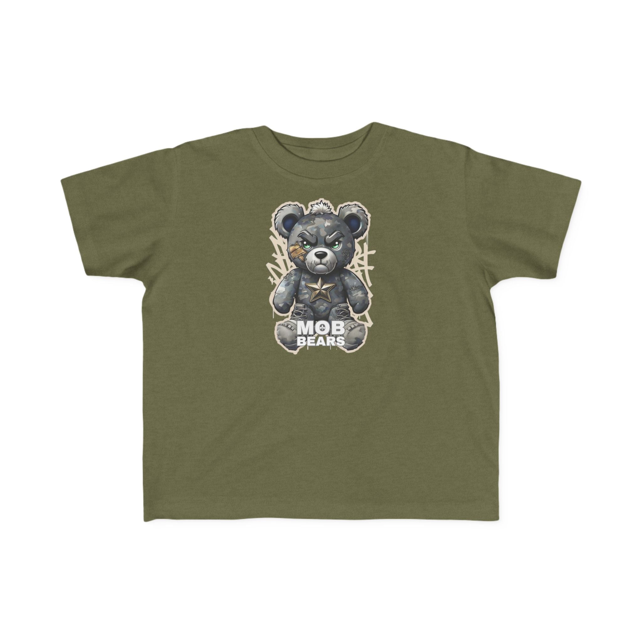 Army Bear Toddler Tee -  Gunner