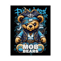 Cute Pirate Bear Rolled Poster | Fun Wall Art for Kids' Rooms | MOB BEARS