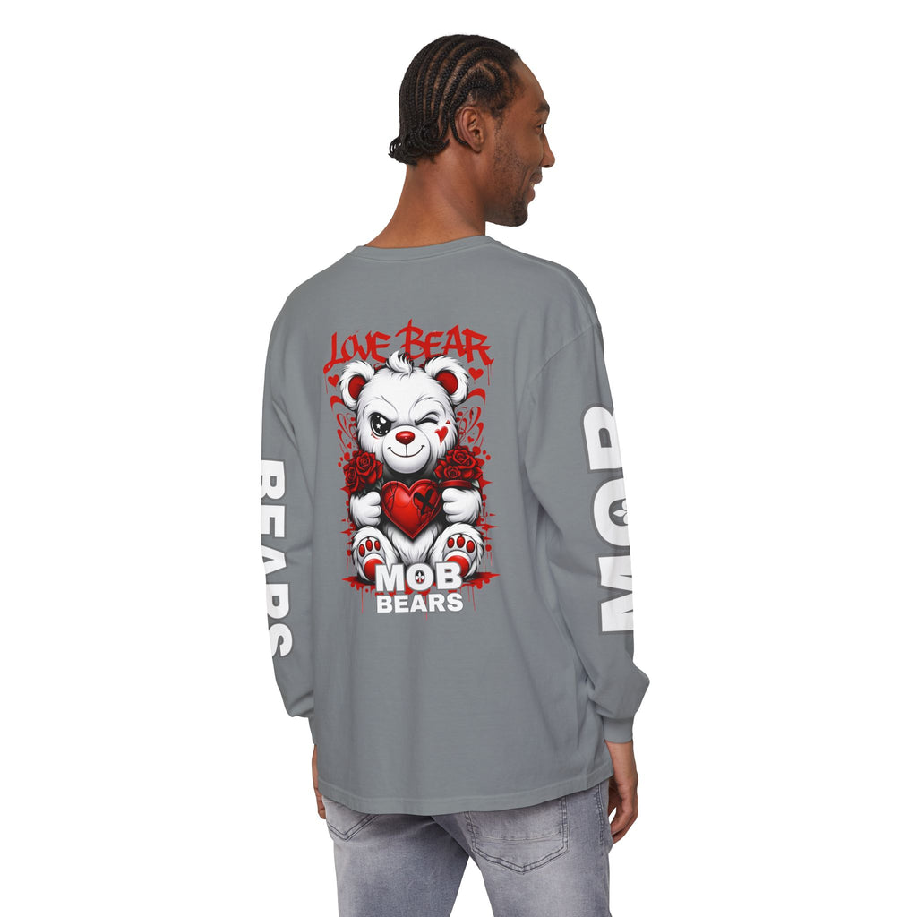 Casanova Love Bear Graphic Long Sleeve Tee