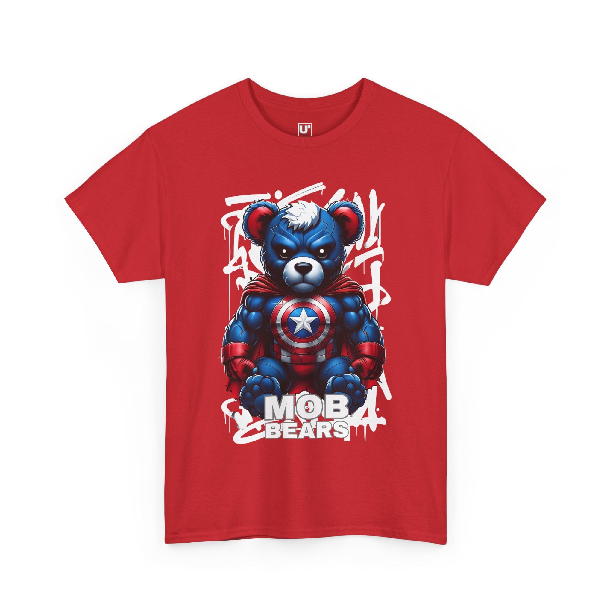Valor Bear of the MOB Bears -Front Print