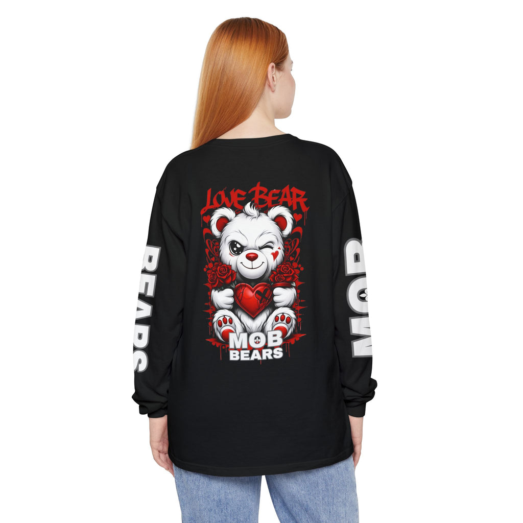 Casanova Love Bear Graphic Long Sleeve Tee