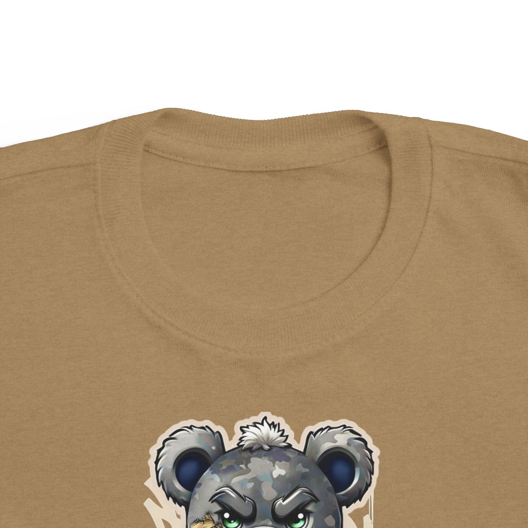 Army Bear Toddler Tee -  Gunner