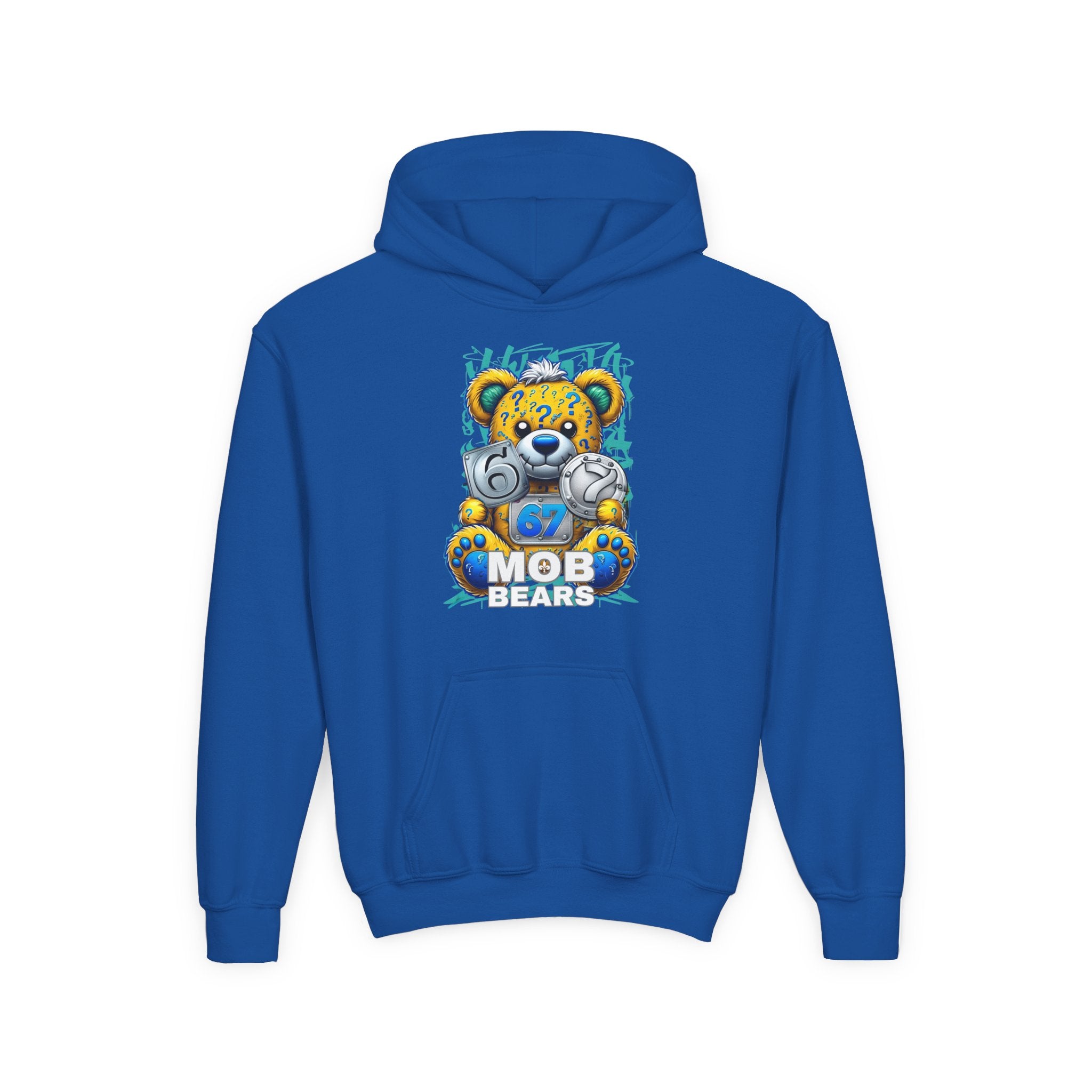 Six Seven MOB Bear - Kids Hoodie