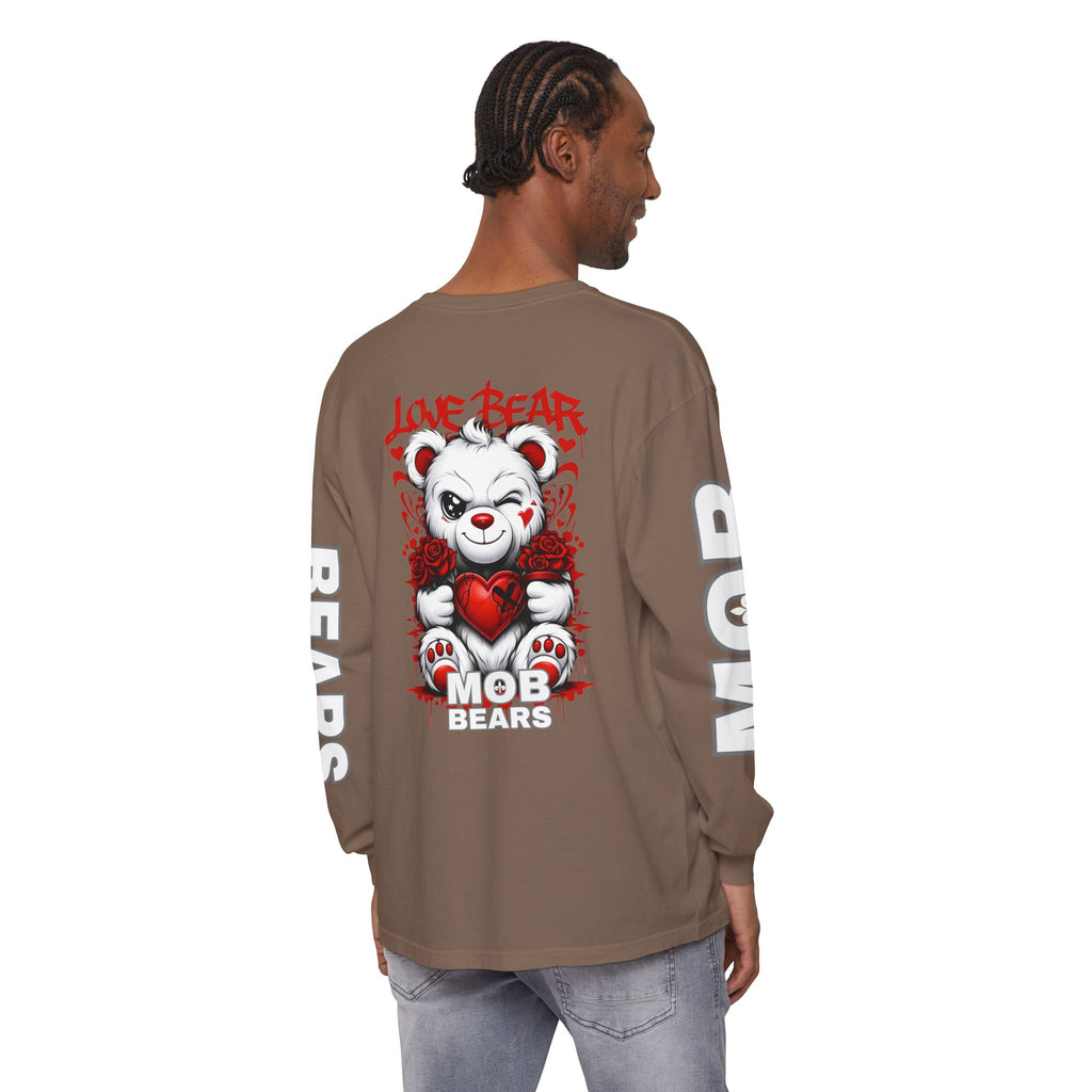 Casanova Love Bear Graphic Long Sleeve Tee