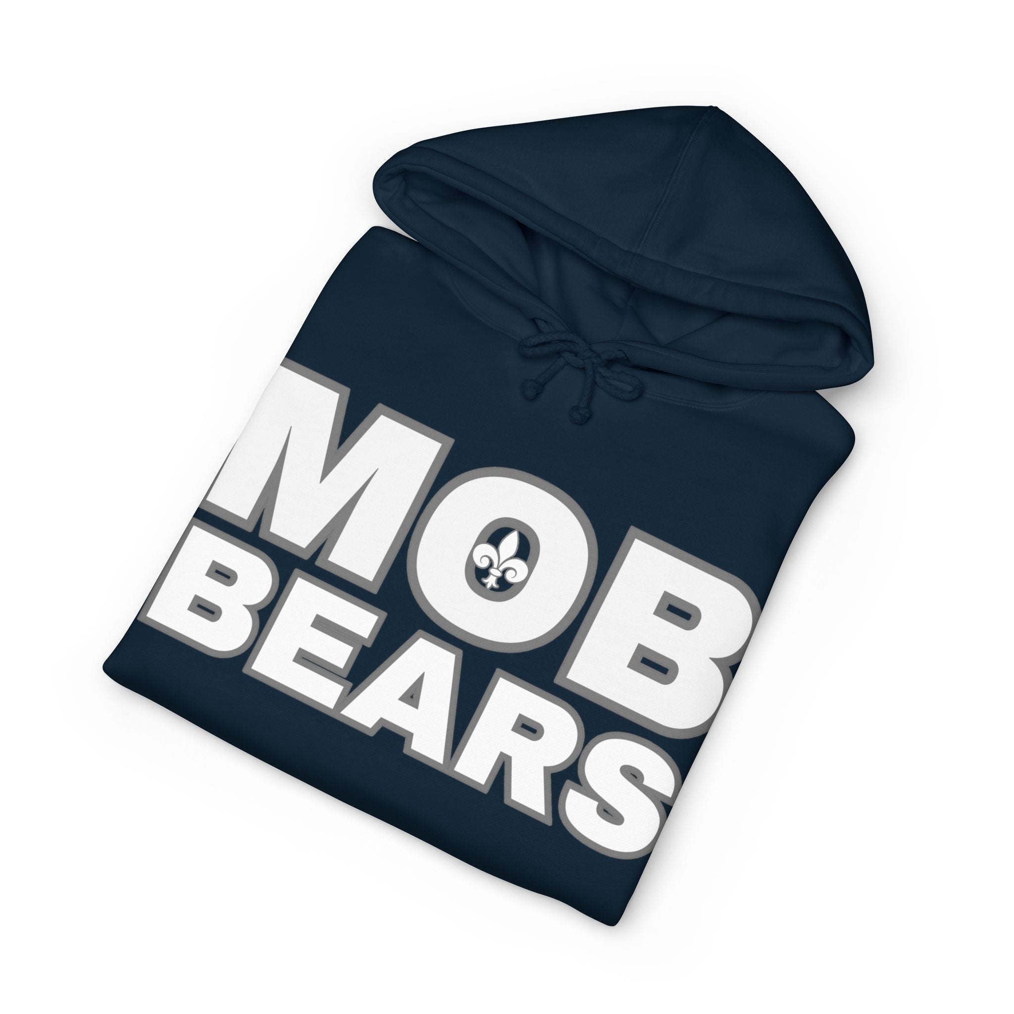 Mob Bears Hoodie — Retro Bold Logo Pullover