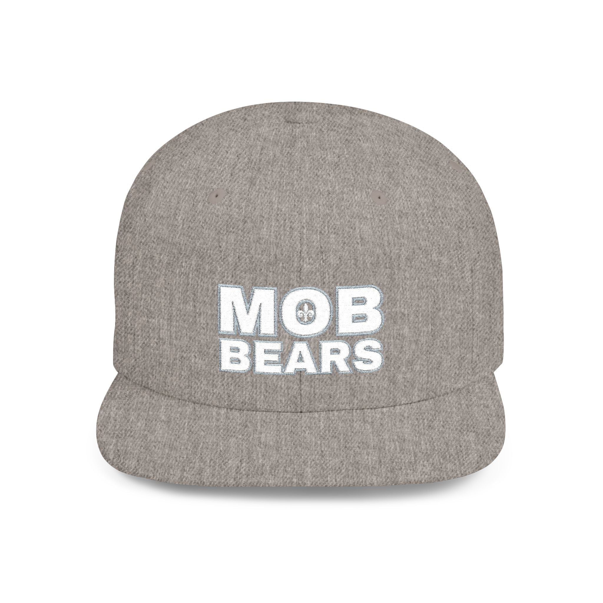 MOB Bears Flat Bill Snapback Hat
