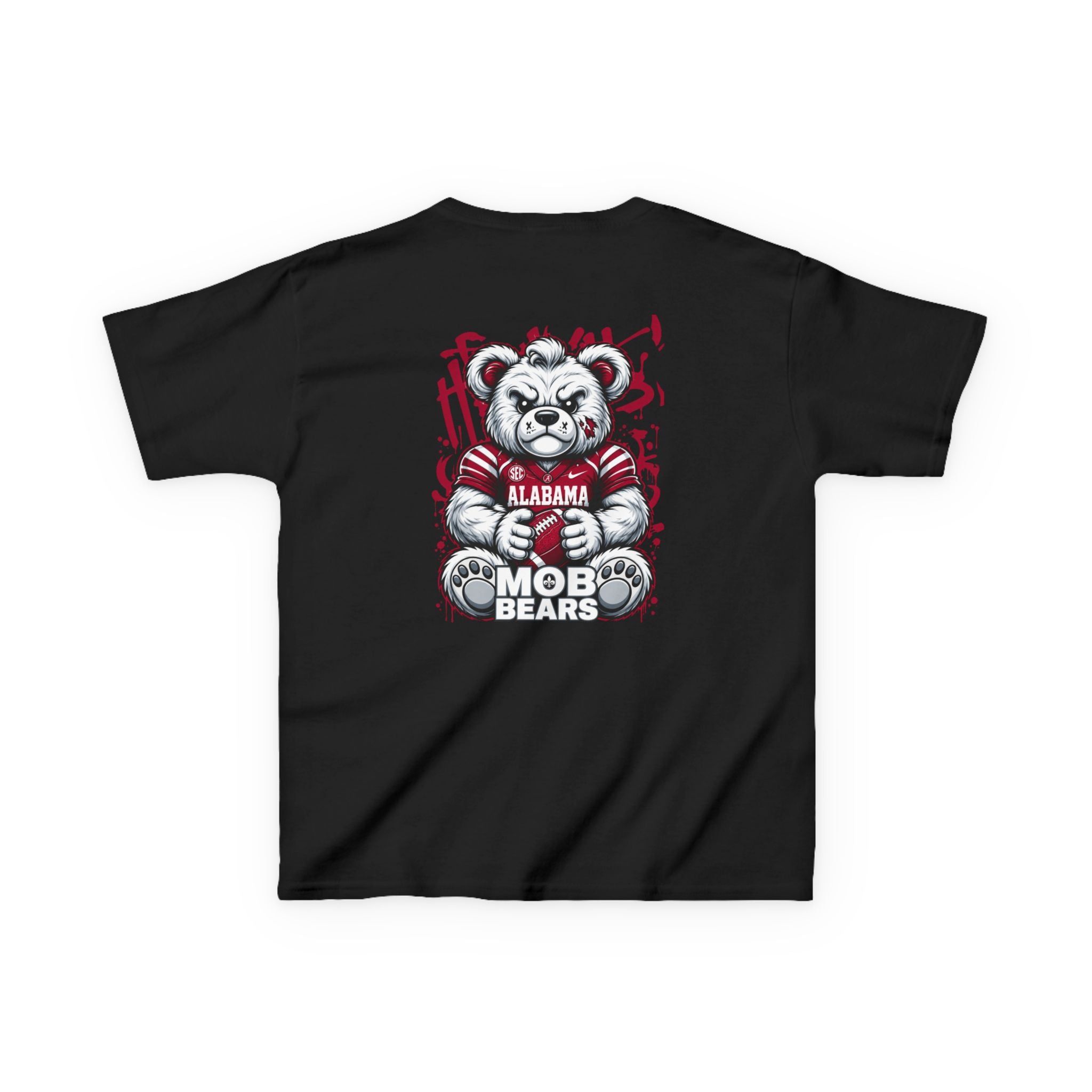 Bama MOB Bears Football Tee - Kids