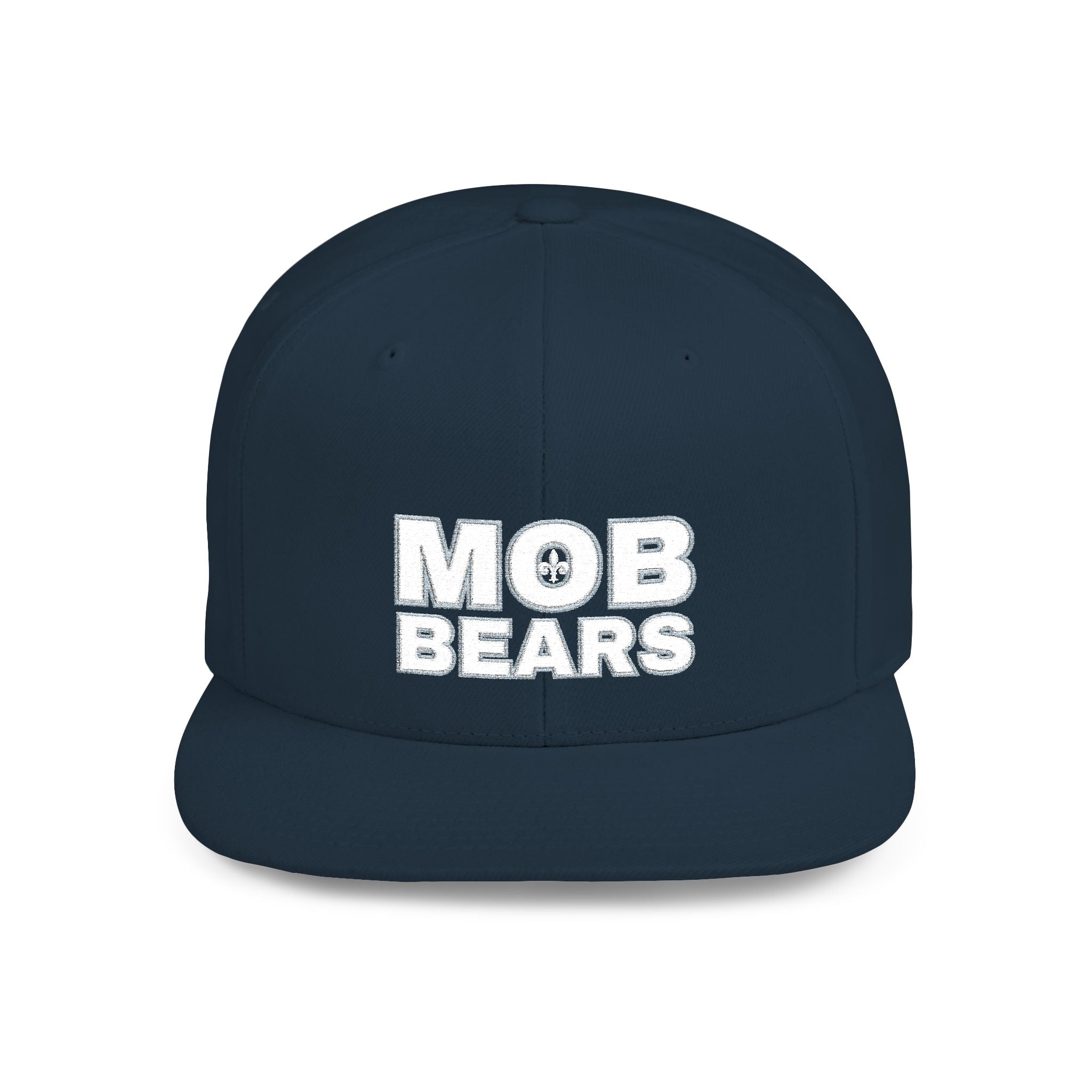 MOB Bears Flat Bill Snapback Hat
