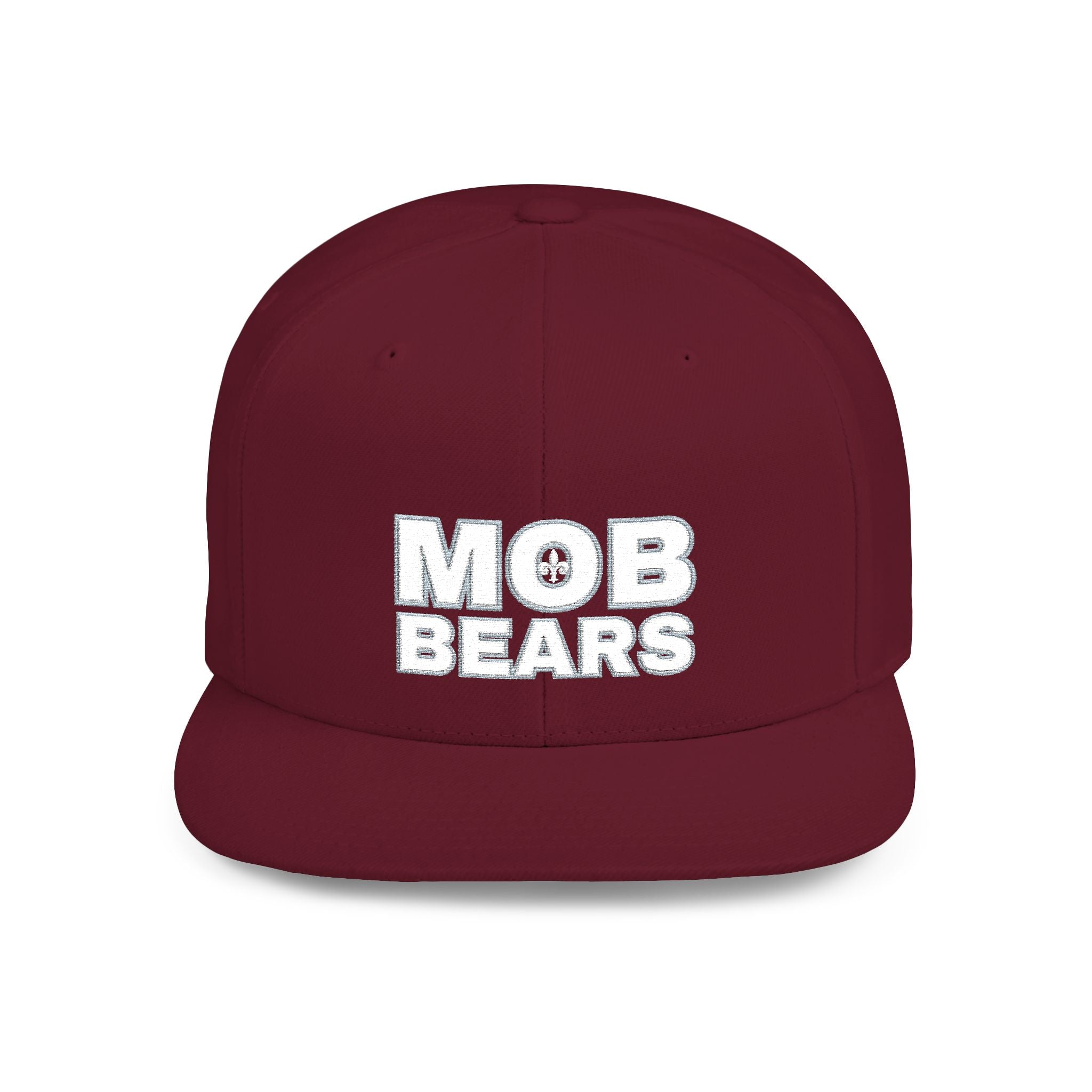 MOB Bears Flat Bill Snapback Hat