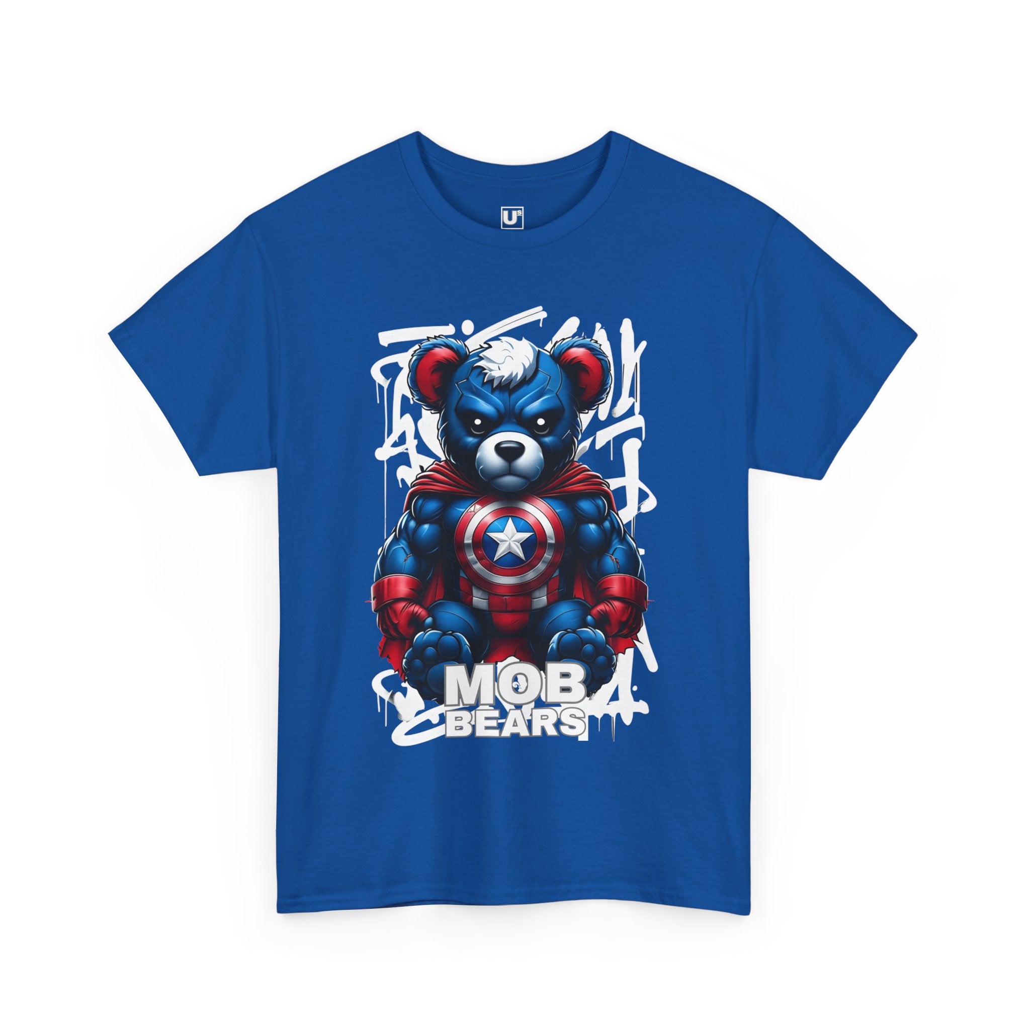 Valor Bear of the MOB Bears -Front Print