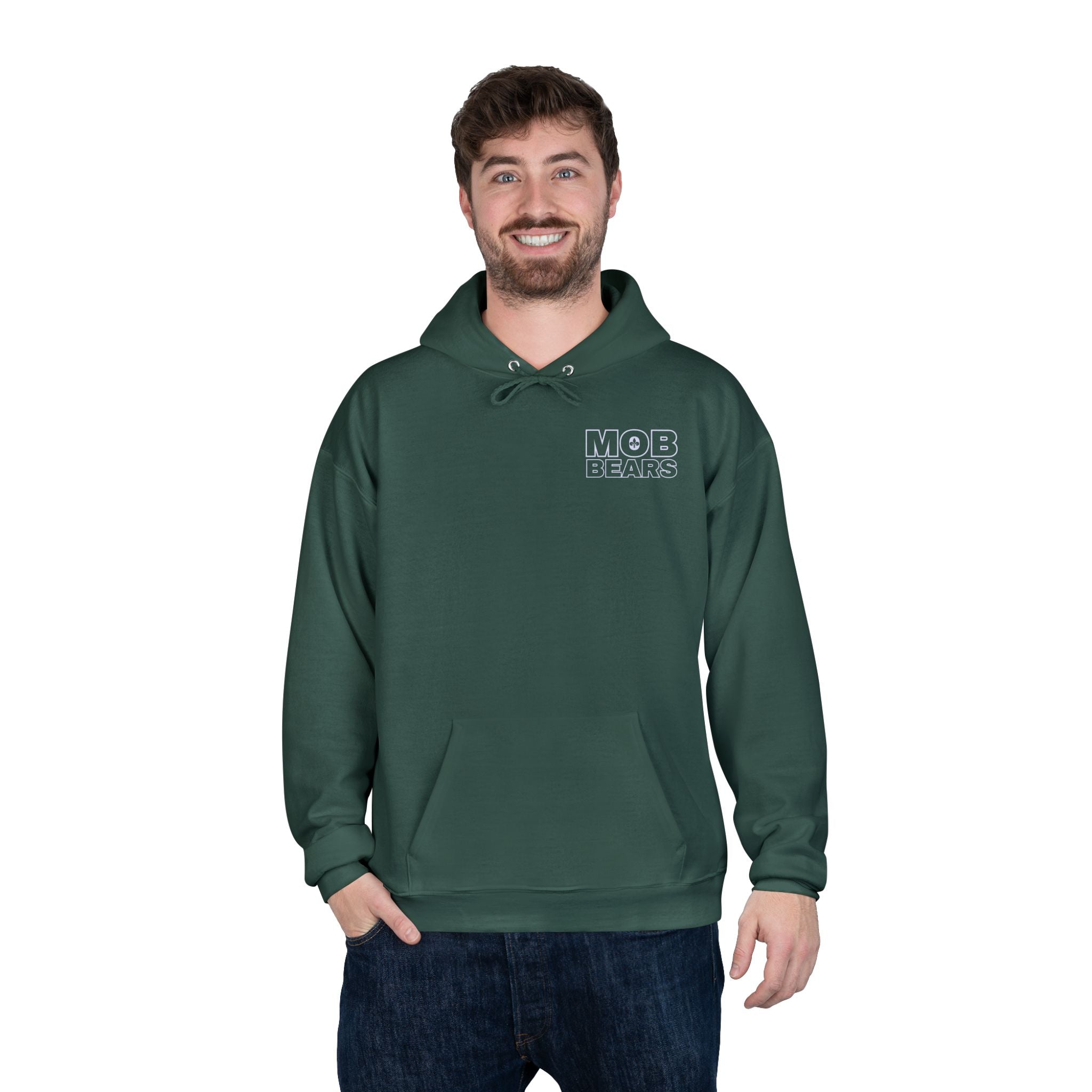 Ugly Sweater MOB Bear Hoodie — Holiday Bear Pullover