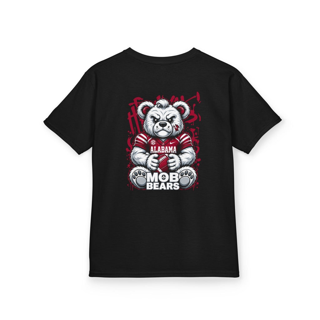 Bama MOB Bears Football Tee - Kids