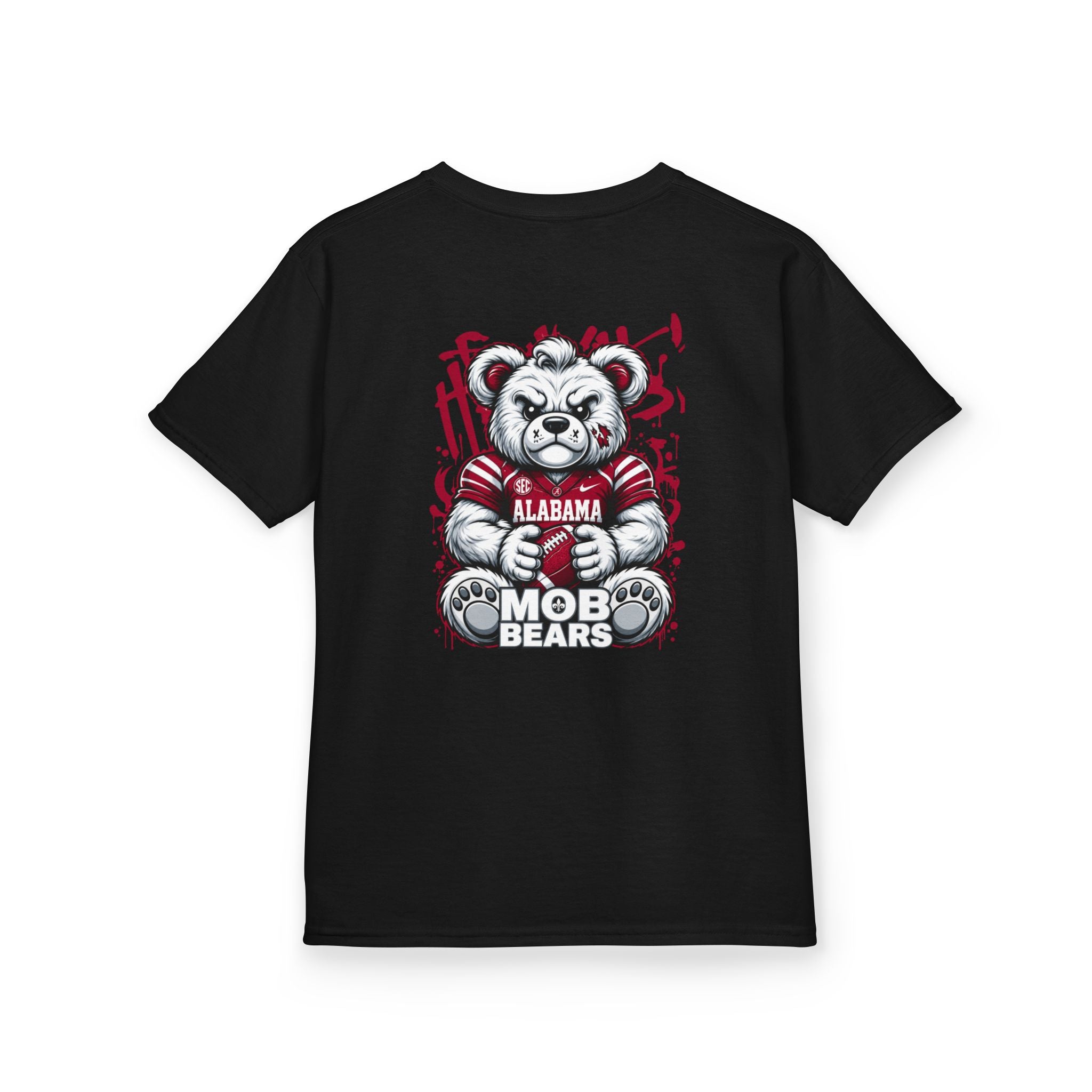 Bama MOB Bears Football Tee - Kids