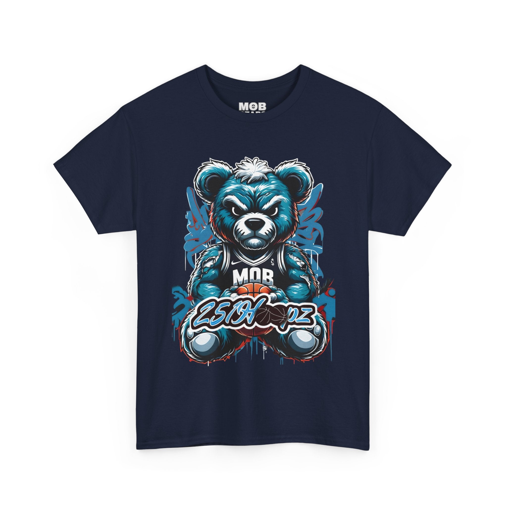 Tee - MOB Baller Bear Collab with 251Hoopz