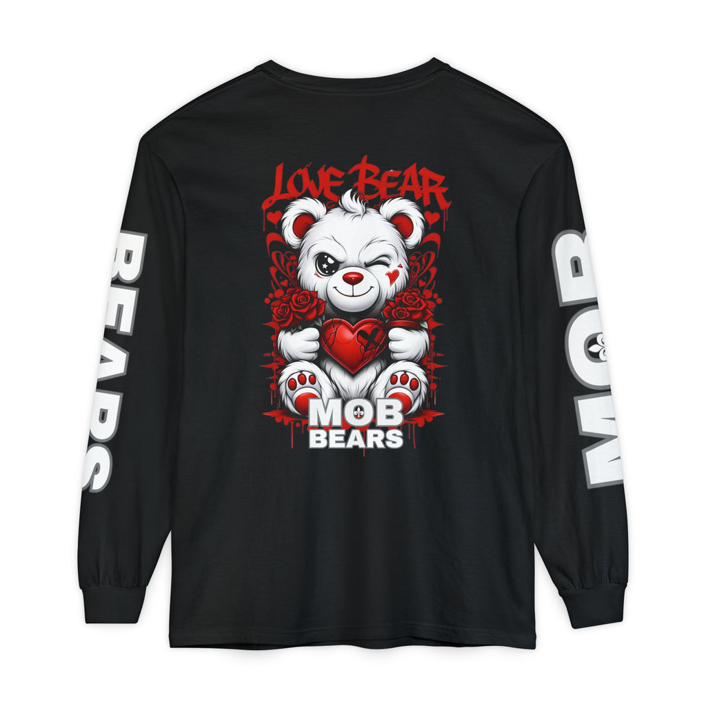 Casanova Love Bear Graphic Long Sleeve Tee