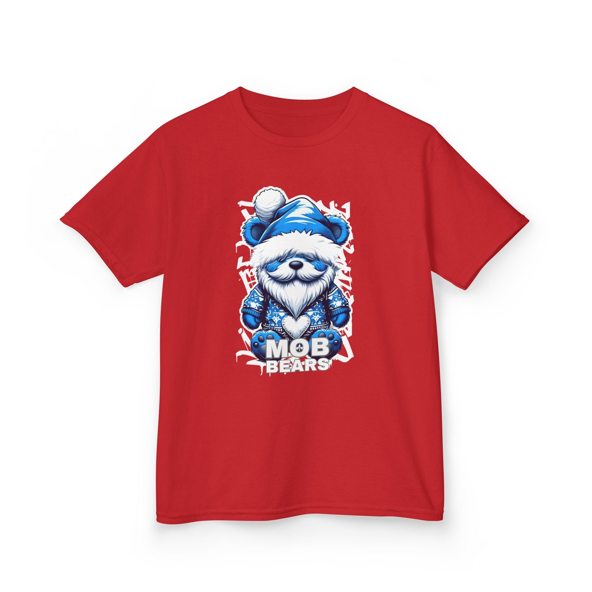 Christmas Gnome MOB Bears Kids Tee