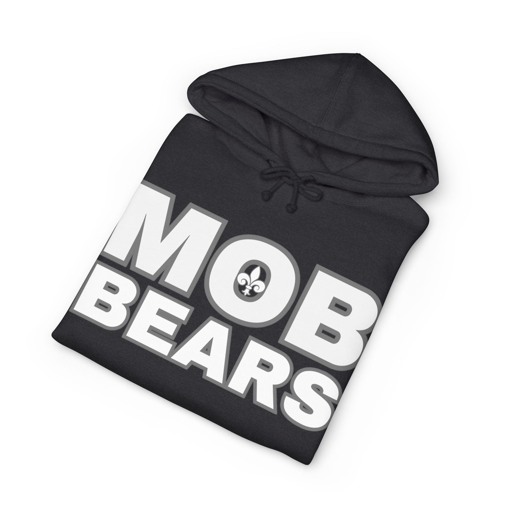 Mob Bears Hoodie — Retro Bold Logo Pullover