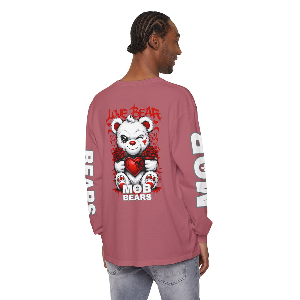 Casanova Love Bear Graphic Long Sleeve Tee