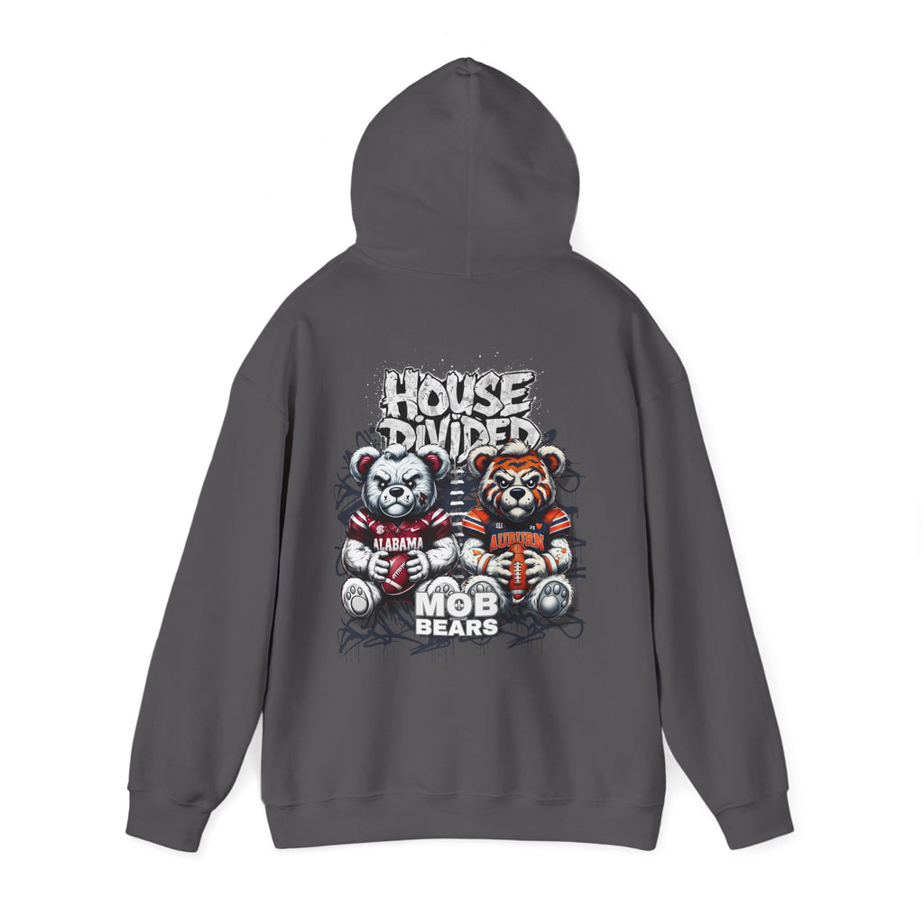 House Divided Football Hoodie — Alabama vs. Auburn Rivalry