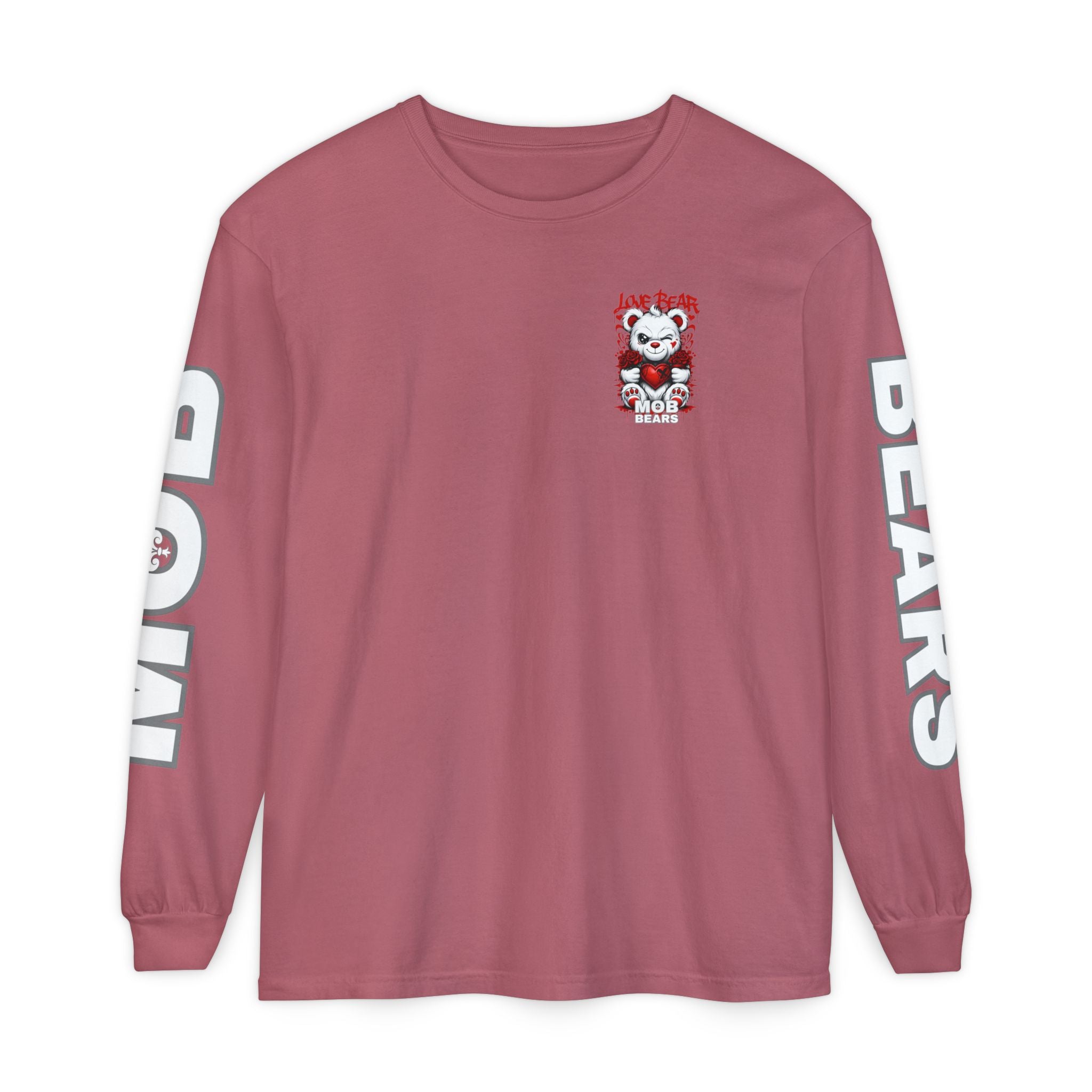 Casanova Love Bear Graphic Long Sleeve Tee