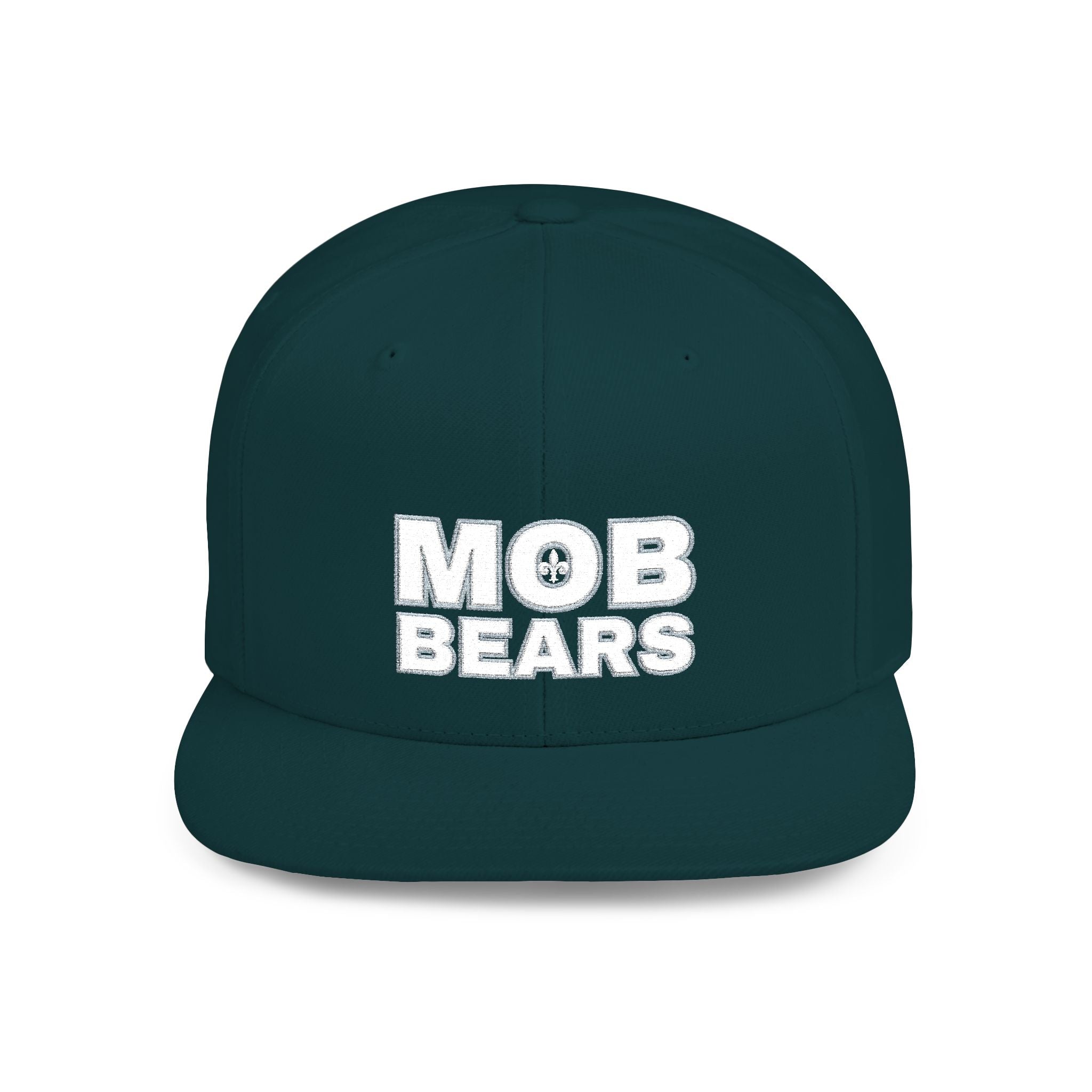 MOB Bears Flat Bill Snapback Hat