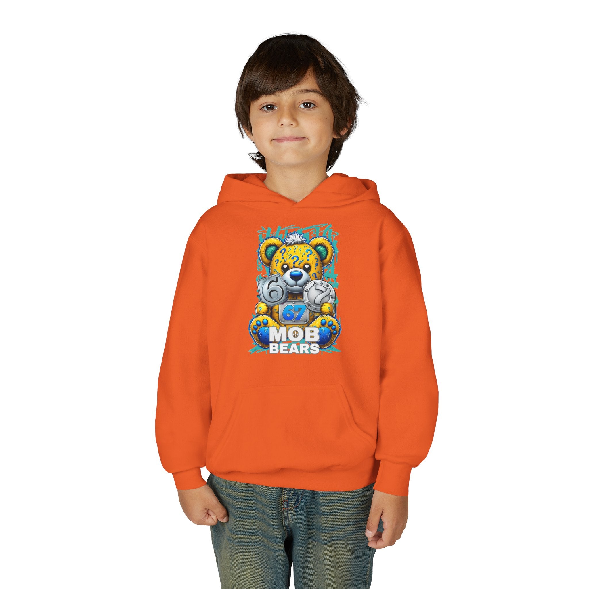 Six Seven MOB Bear - Kids Hoodie