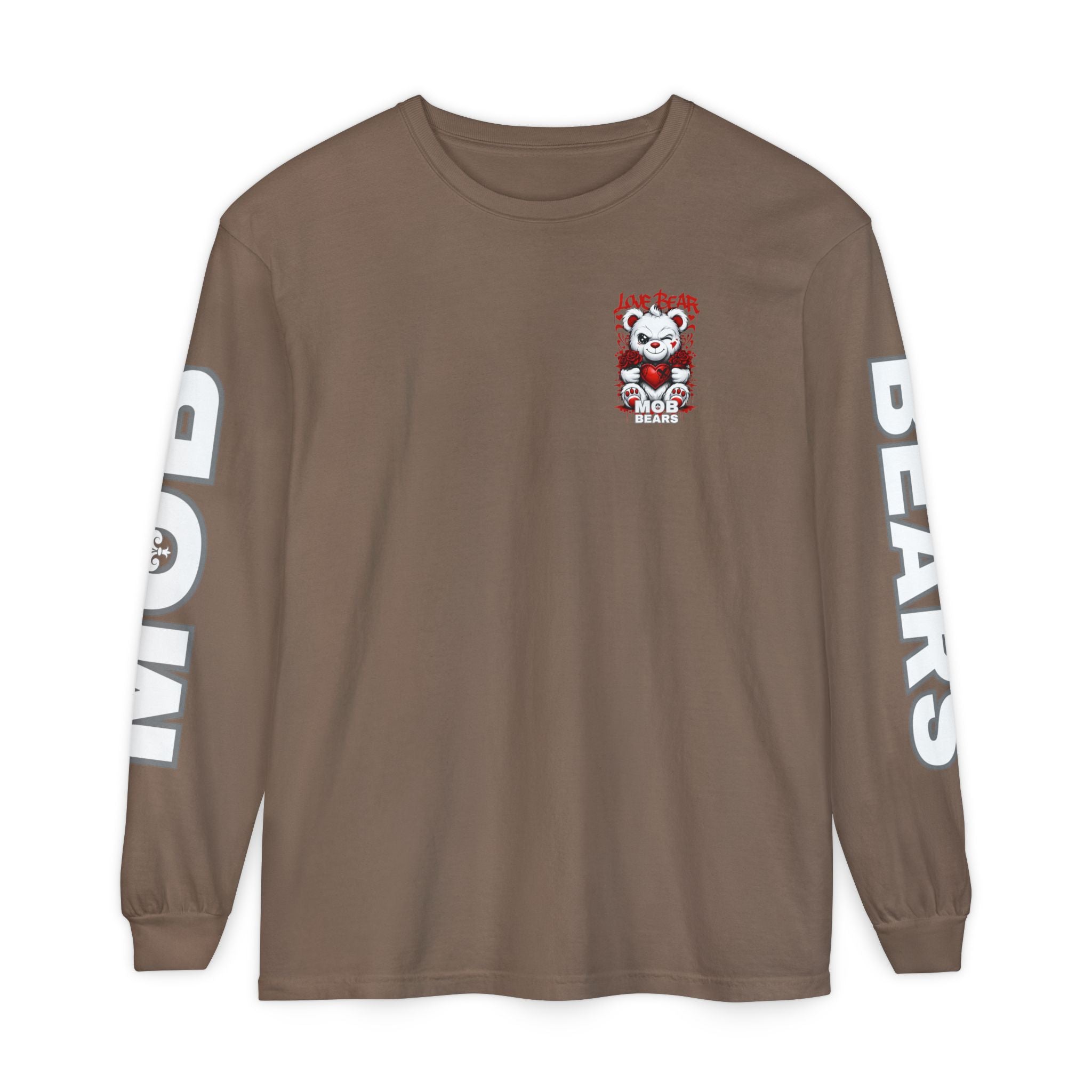 Casanova Love Bear Graphic Long Sleeve Tee