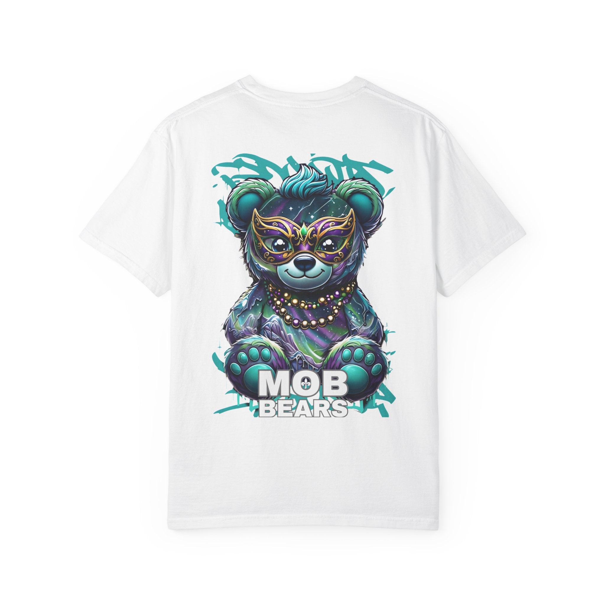 Mardi Gras 2026 MOB Bears Comfort Colors Tee
