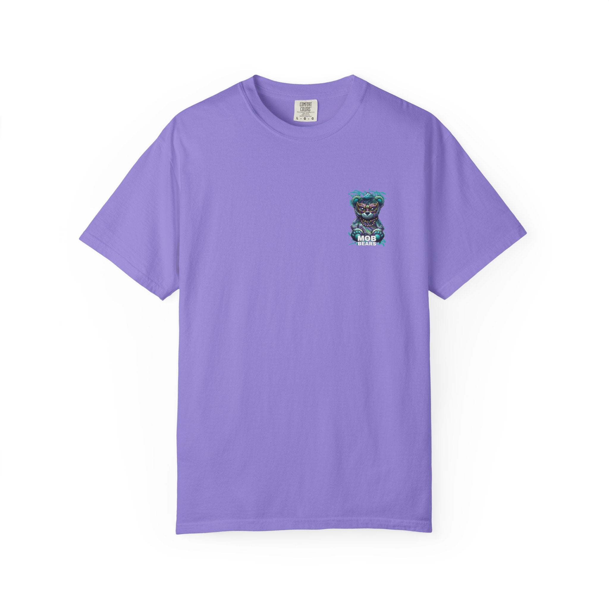 Mardi Gras 2026 MOB Bears Comfort Colors Tee