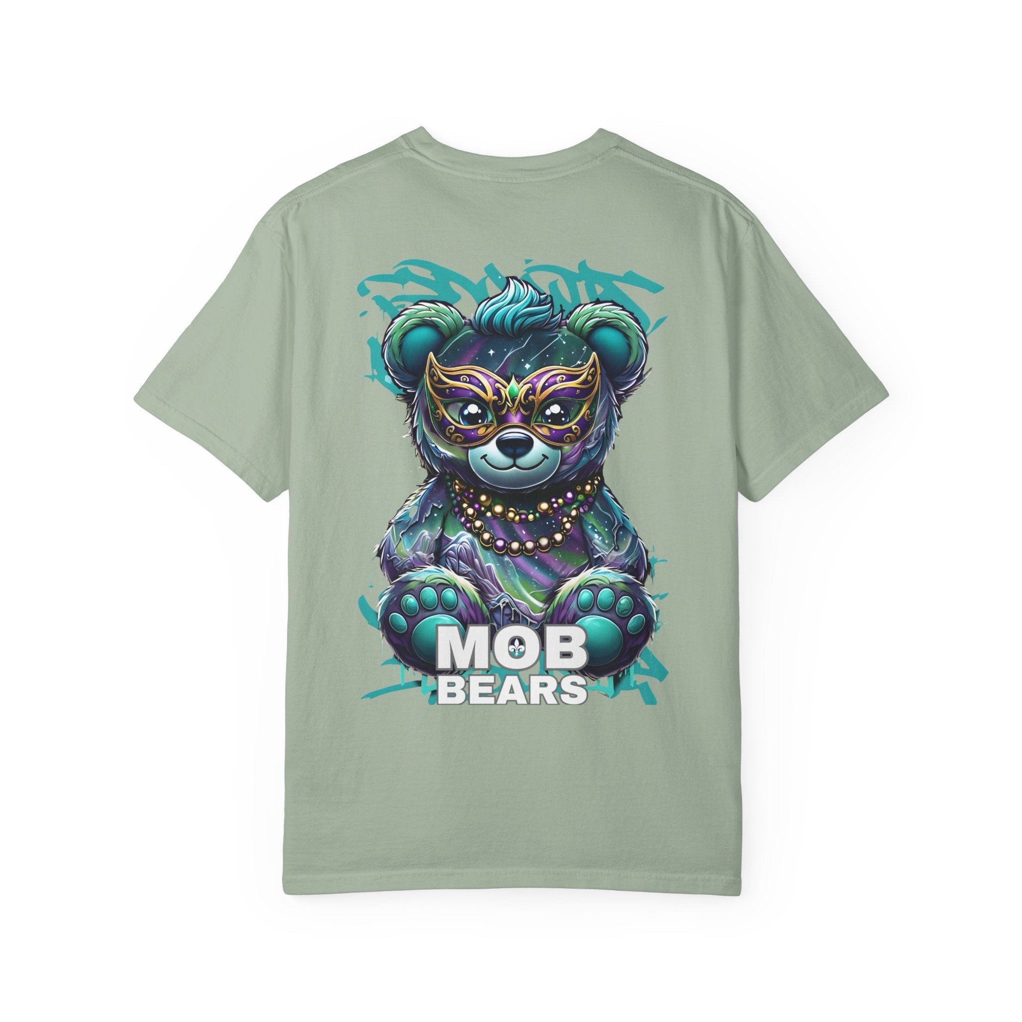 Mardi Gras 2026 MOB Bears Comfort Colors Tee