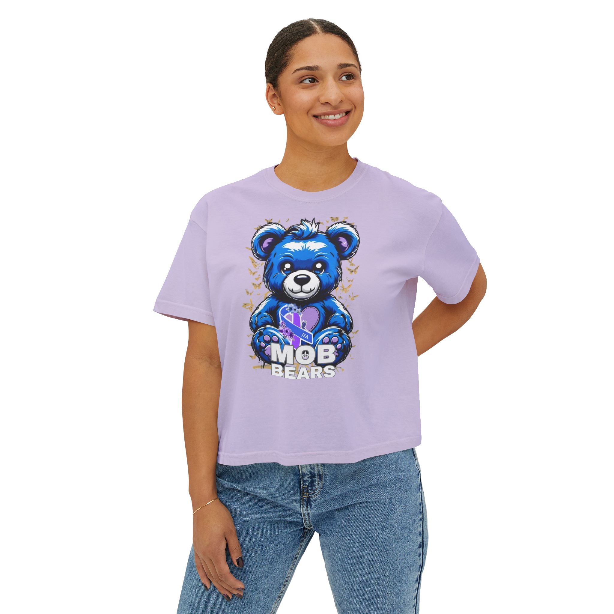 Willow Grace of the MOB Bears Cropped Tee
