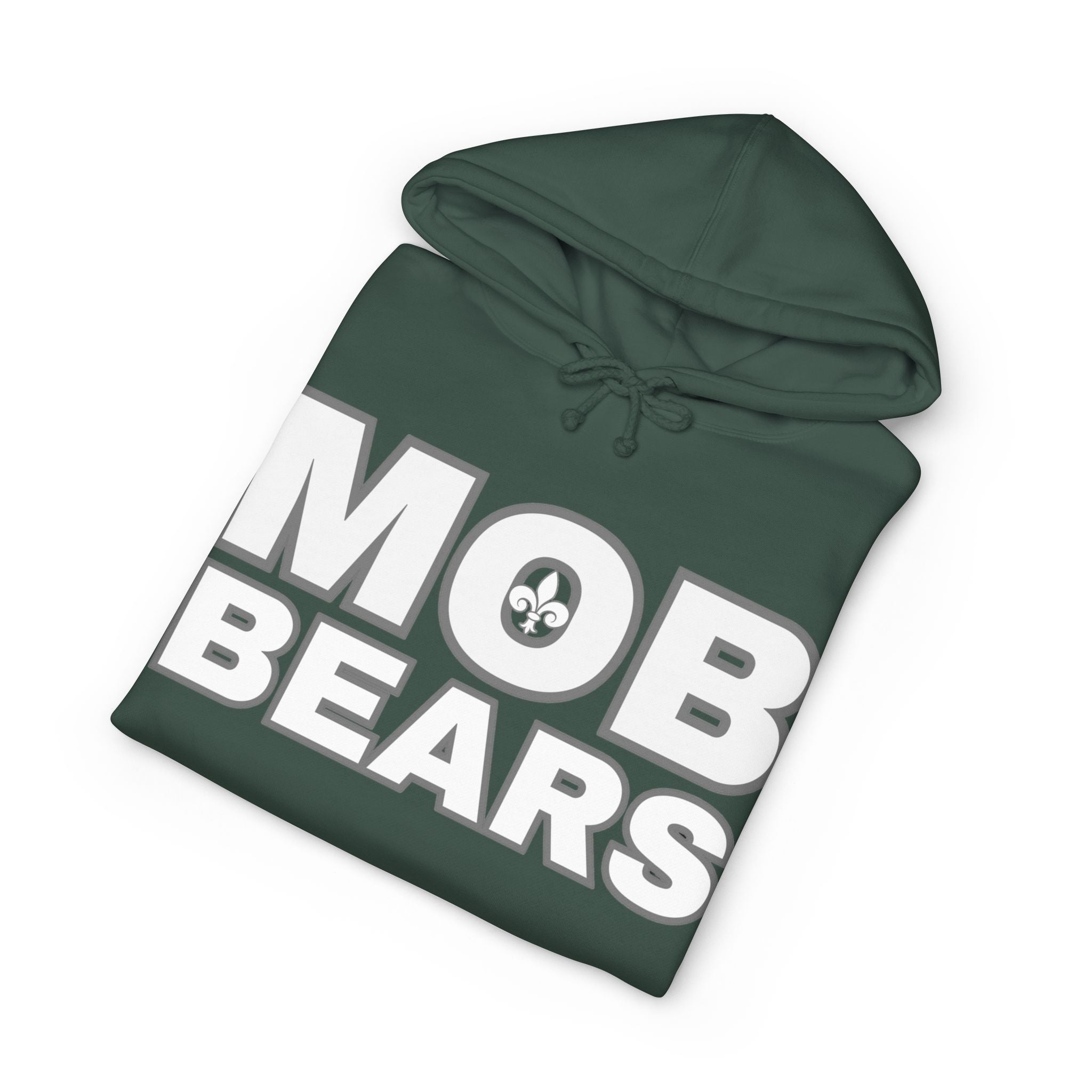 Mob Bears Hoodie — Retro Bold Logo Pullover