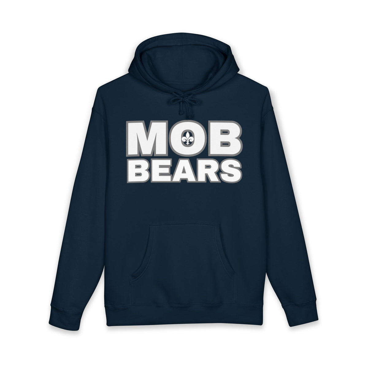 Mob Bears Hoodie — Retro Bold Logo Pullover