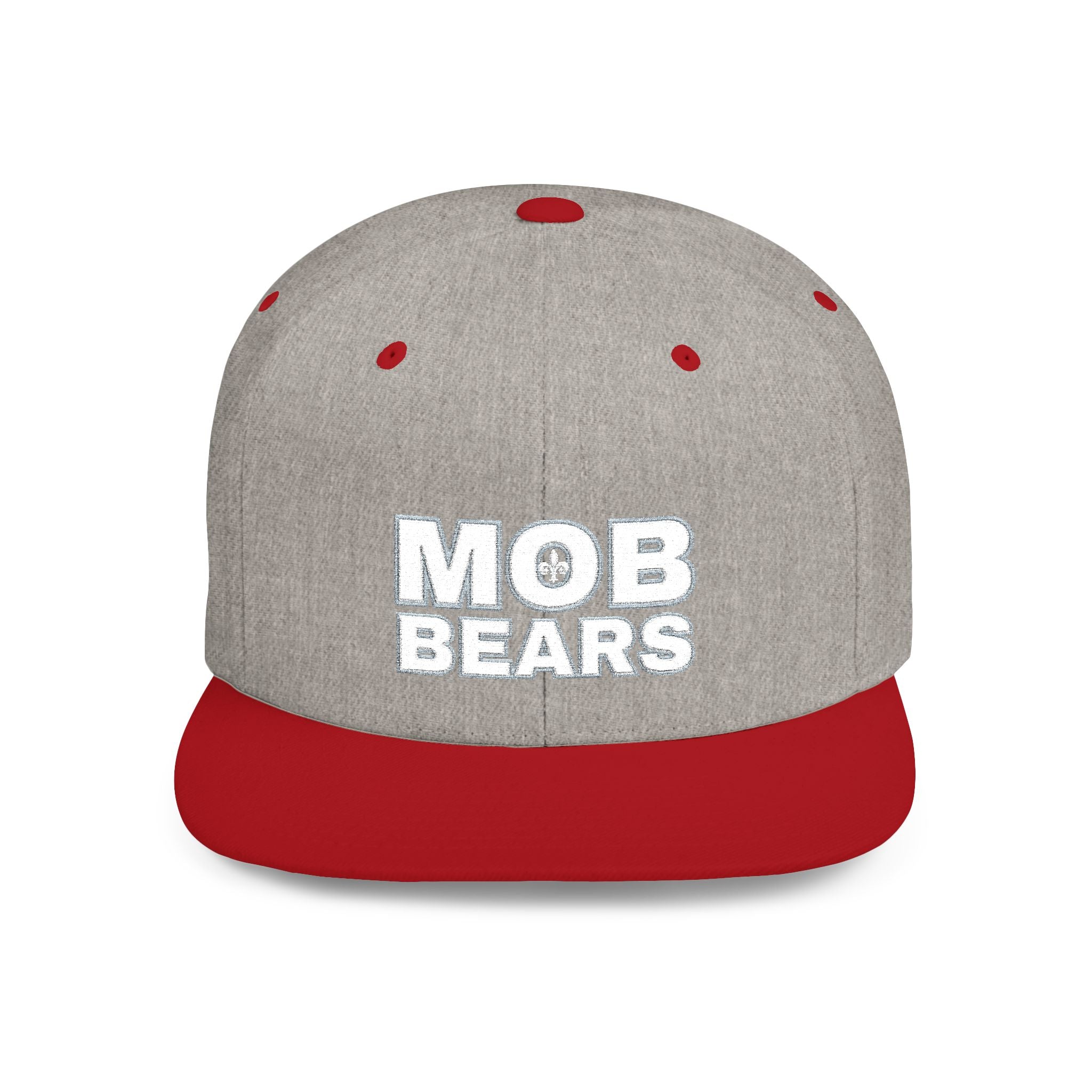 MOB Bears Flat Bill Snapback Hat