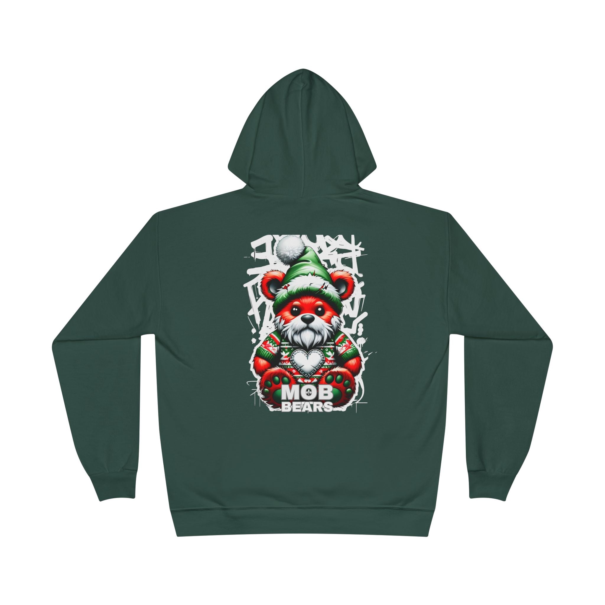 Ugly Sweater MOB Bear Hoodie — Holiday Bear Pullover