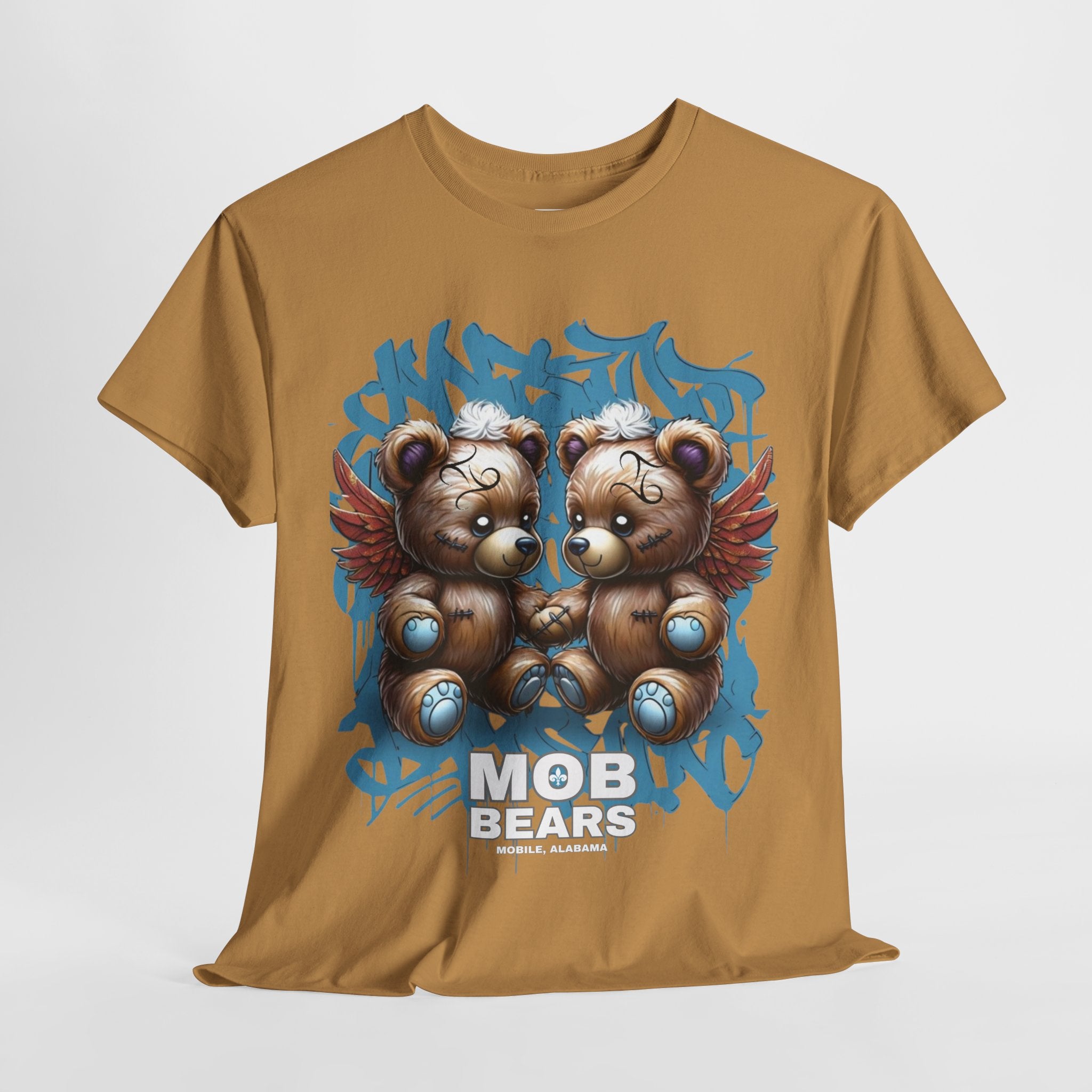 Gemini Zodiac Bear T-Shirt image 1