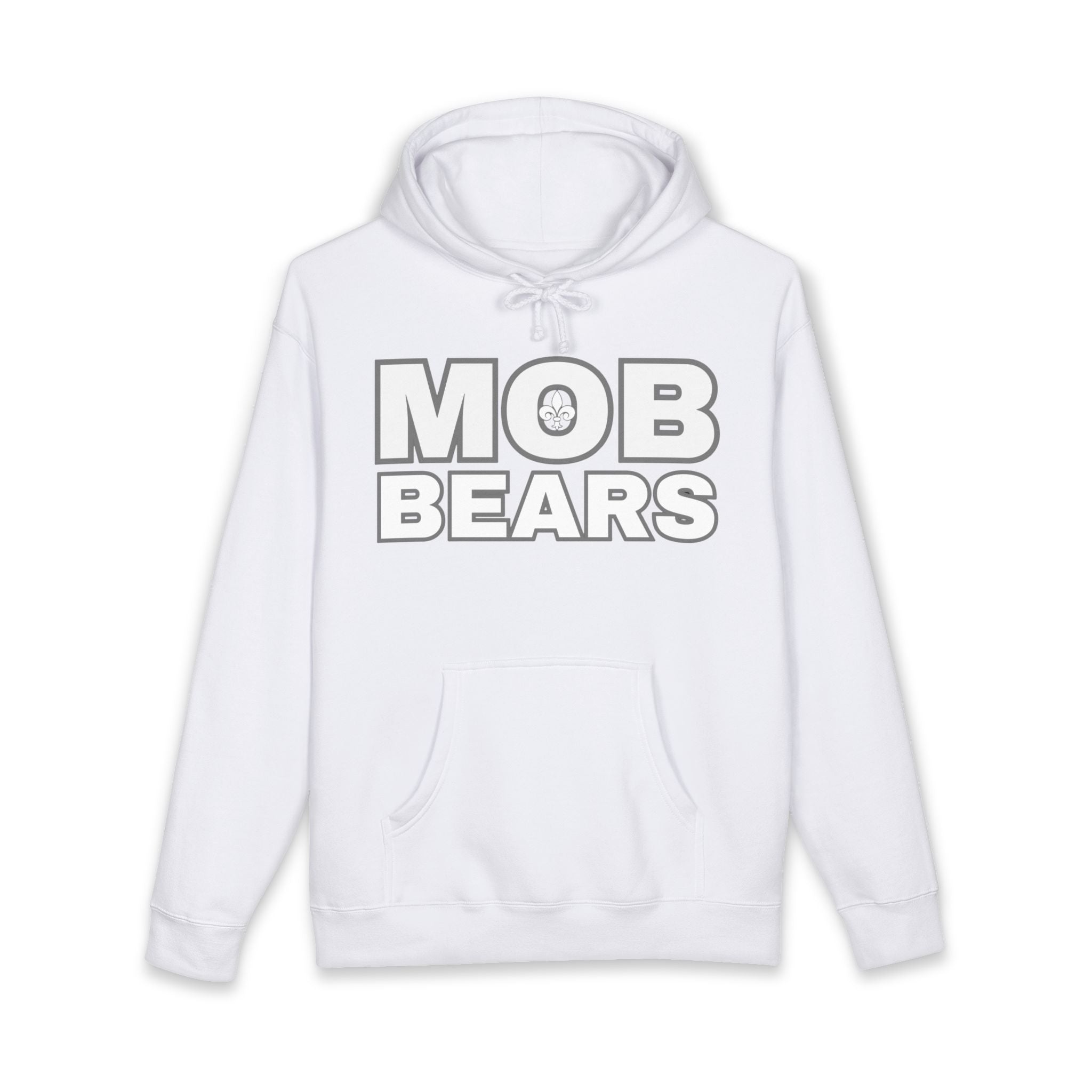 Mob Bears Hoodie — Retro Bold Logo Pullover